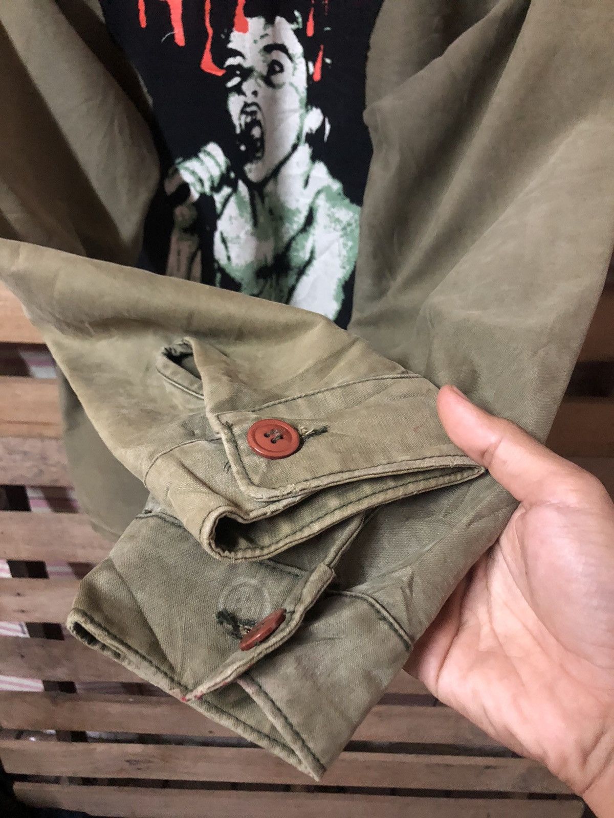 Obey Obey Propaganda Button Up Jacket Nice Design Distressed Size US S / EU 44-46 / 1 - 7 Thumbnail