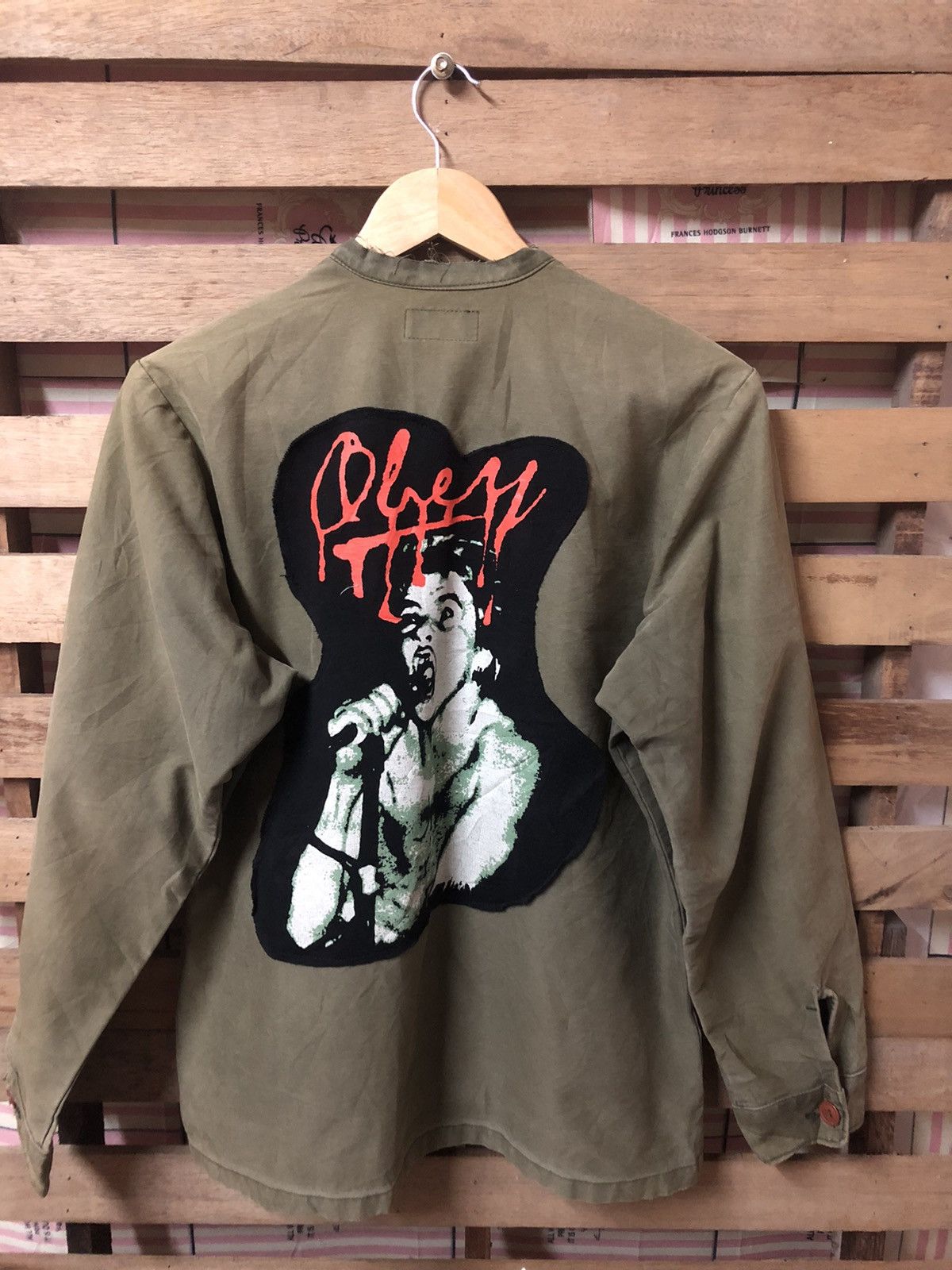 Obey Obey Propaganda Button Up Jacket Nice Design Distressed Size US S / EU 44-46 / 1 - 1 Thumbnail