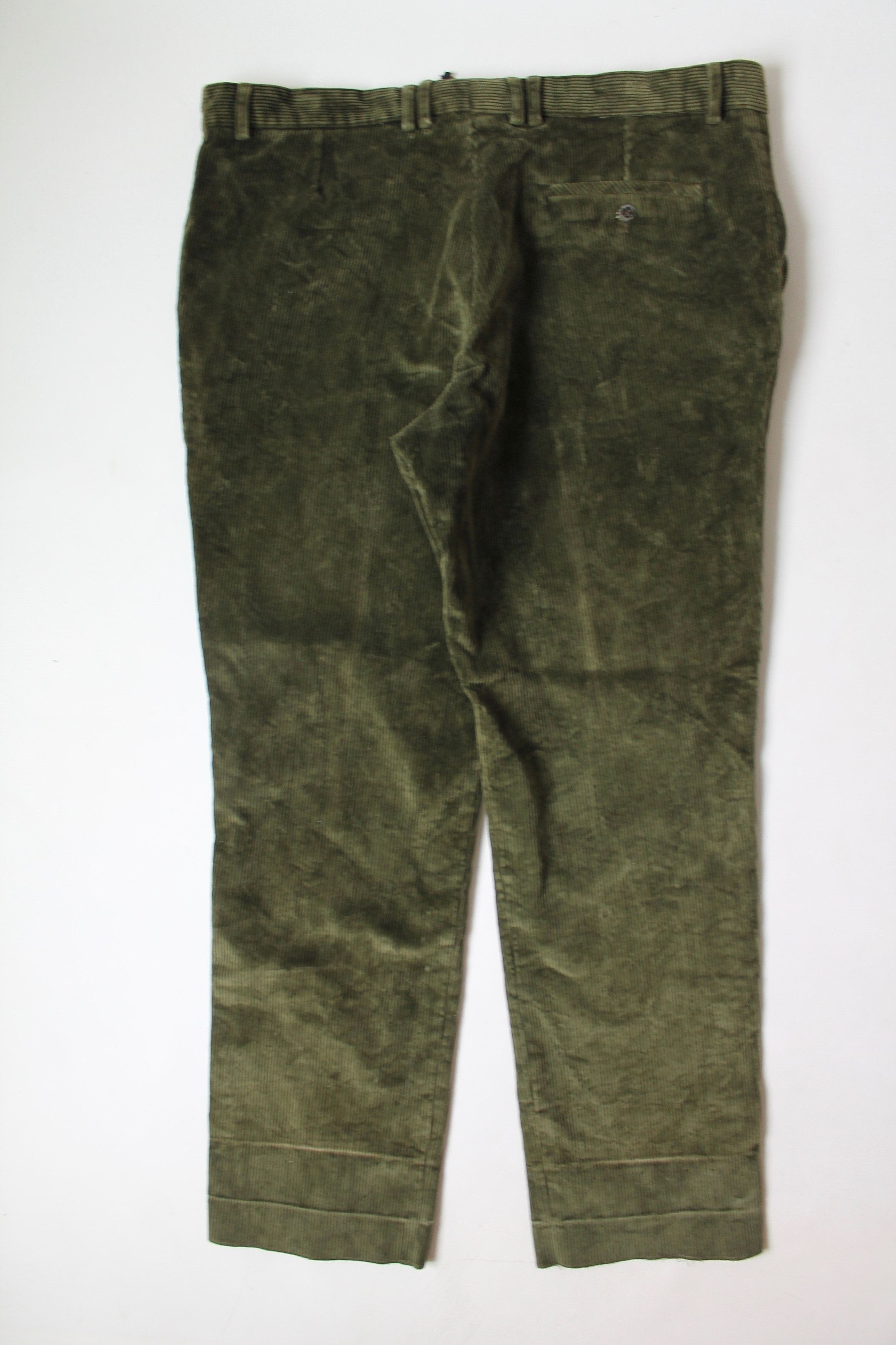 Barbour BARBOUR Corduroy Khaki green Pants W 41 Size US 41 - 11 Thumbnail