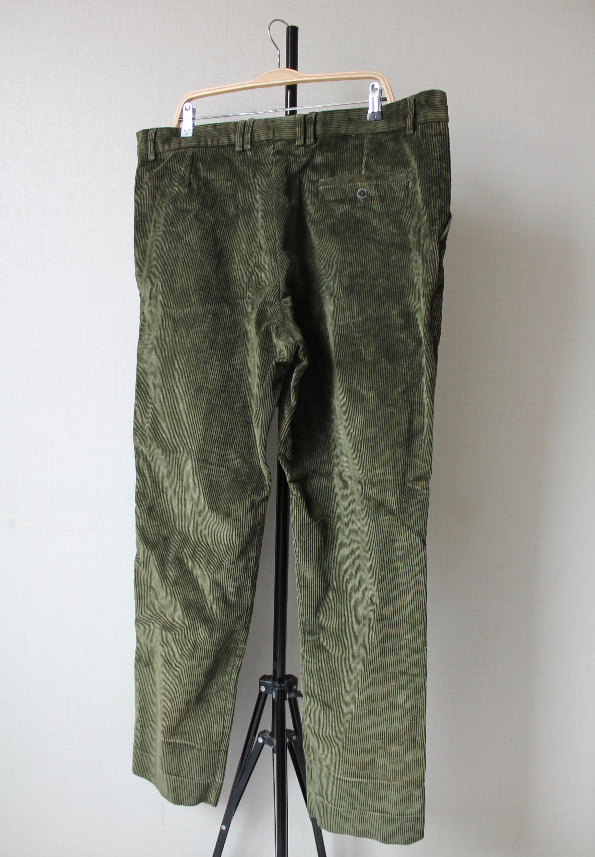 Barbour BARBOUR Corduroy Khaki green Pants W 41 Size US 41 - 3 Thumbnail