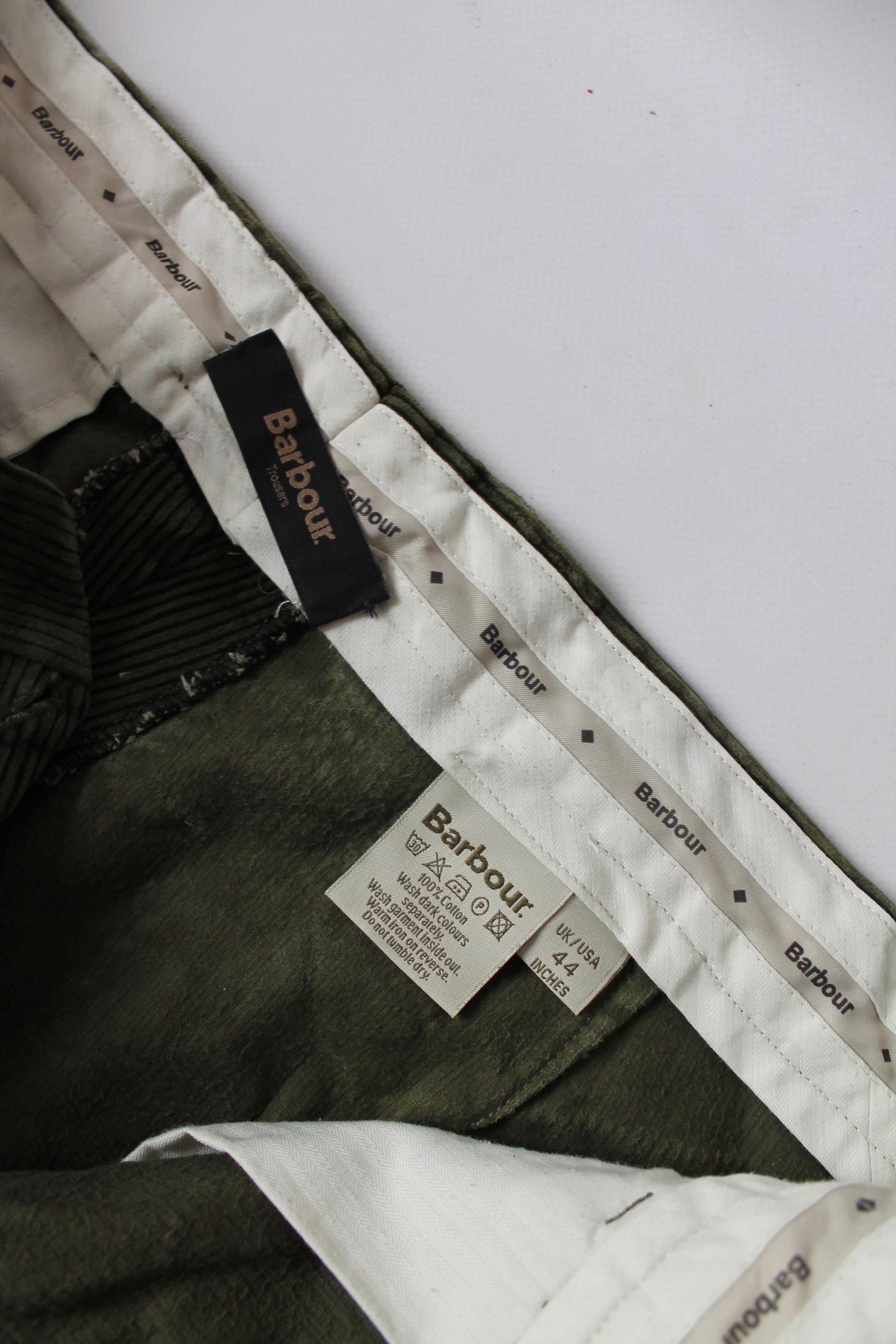 Barbour BARBOUR Corduroy Khaki green Pants W 41 Size US 41 - 5 Thumbnail