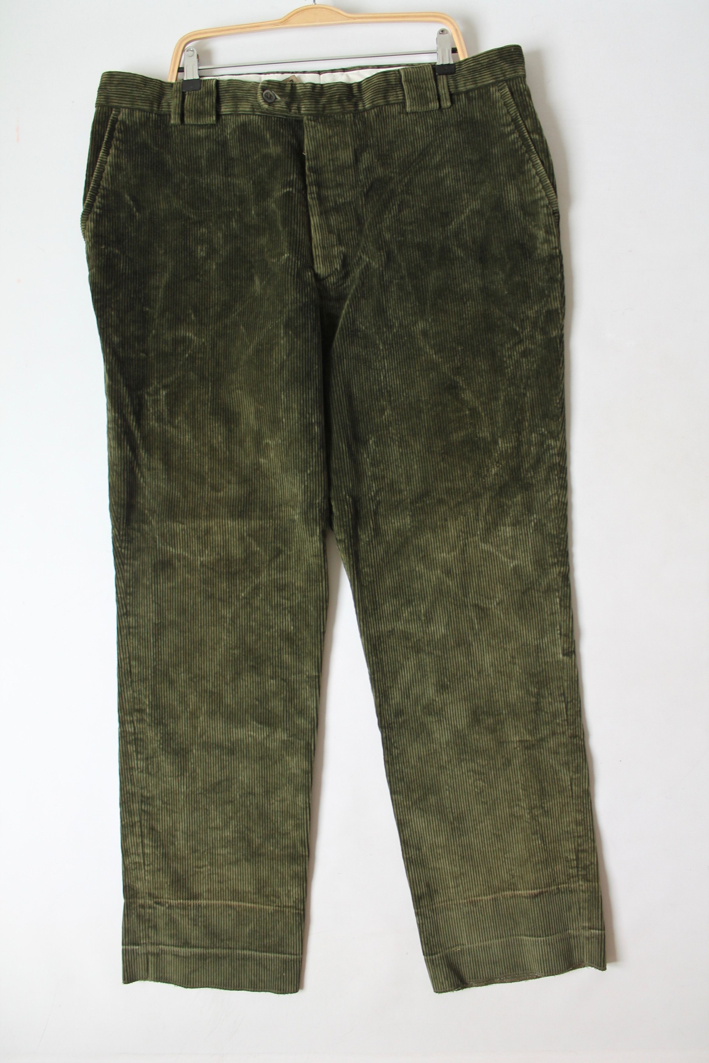 Barbour BARBOUR Corduroy Khaki green Pants W 41 Size US 41 - 4 Thumbnail