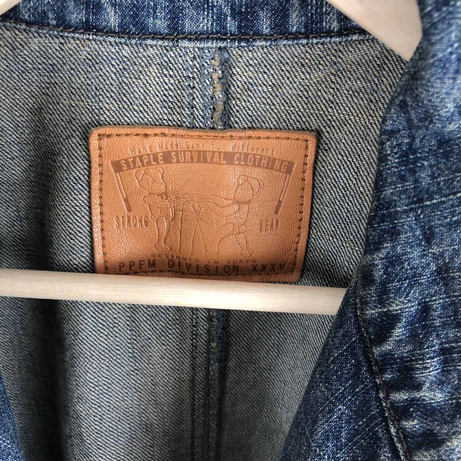 Japanese Brand × PPFM Handmade Distressed Painter Denim Jacket Ppfm Jeans Staple Size US M / EU 48-50 / 2 - 4 Thumbnail