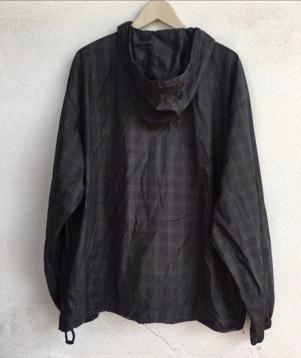 Polo Ralph Lauren Vtg Polo Ralph Lauren half zip checker design windbreaker Size US L / EU 52-54 / 3 - 2 Thumbnail