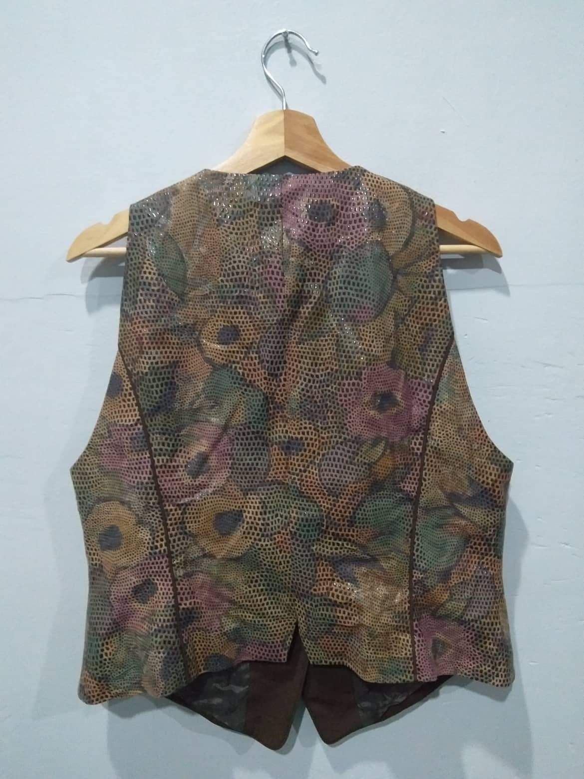 Leather Lee Mi Won 90s Tailored Lefty Buttoned Size US S / EU 44-46 / 1 - 6 Thumbnail