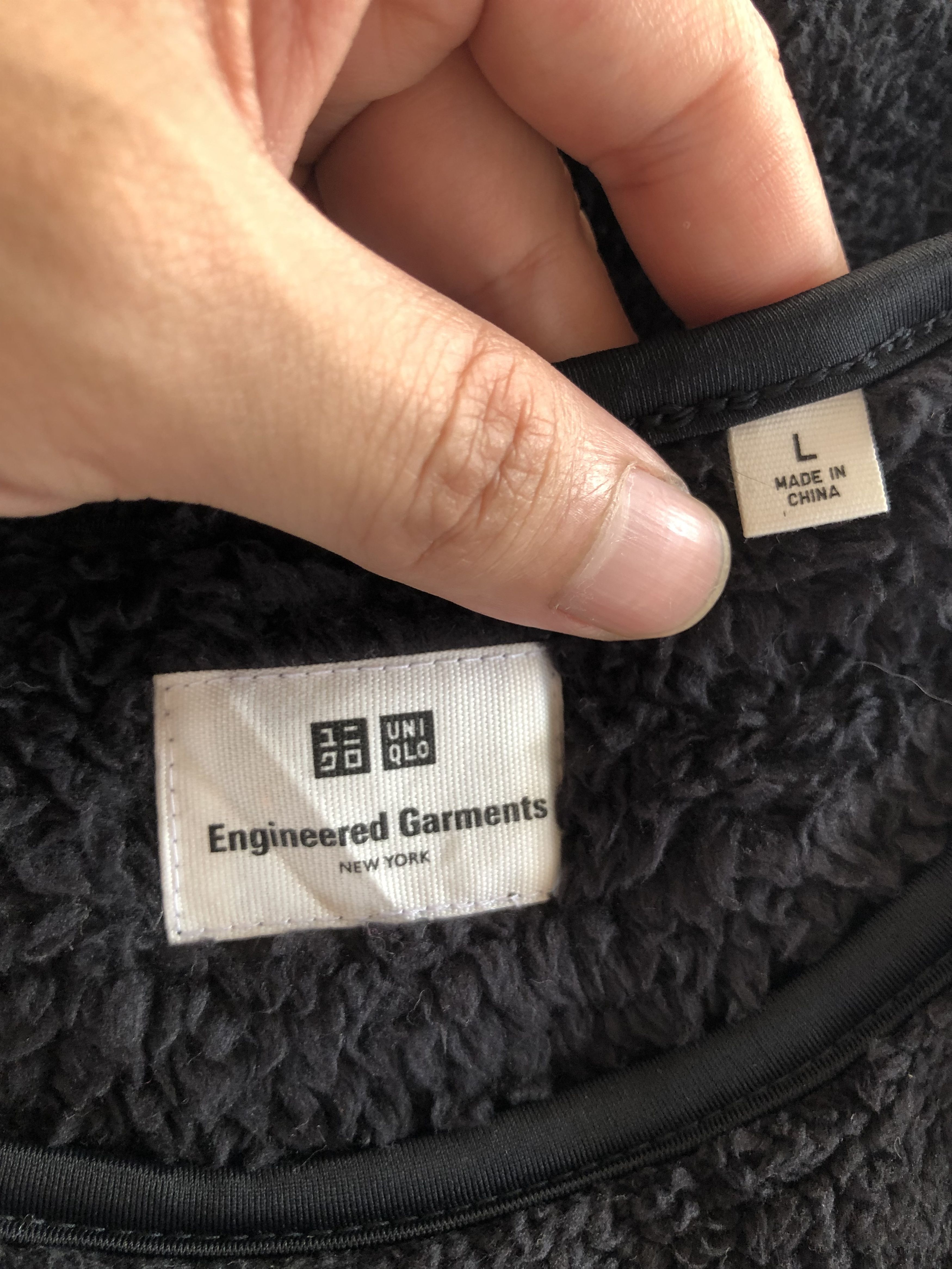Engineered Garments × Uniqlo ENGINEERED GARMENTS x UNIQLO FURRY FLEECE PULLOVER JACKET Size US L / EU 52-54 / 3 - 8 Thumbnail