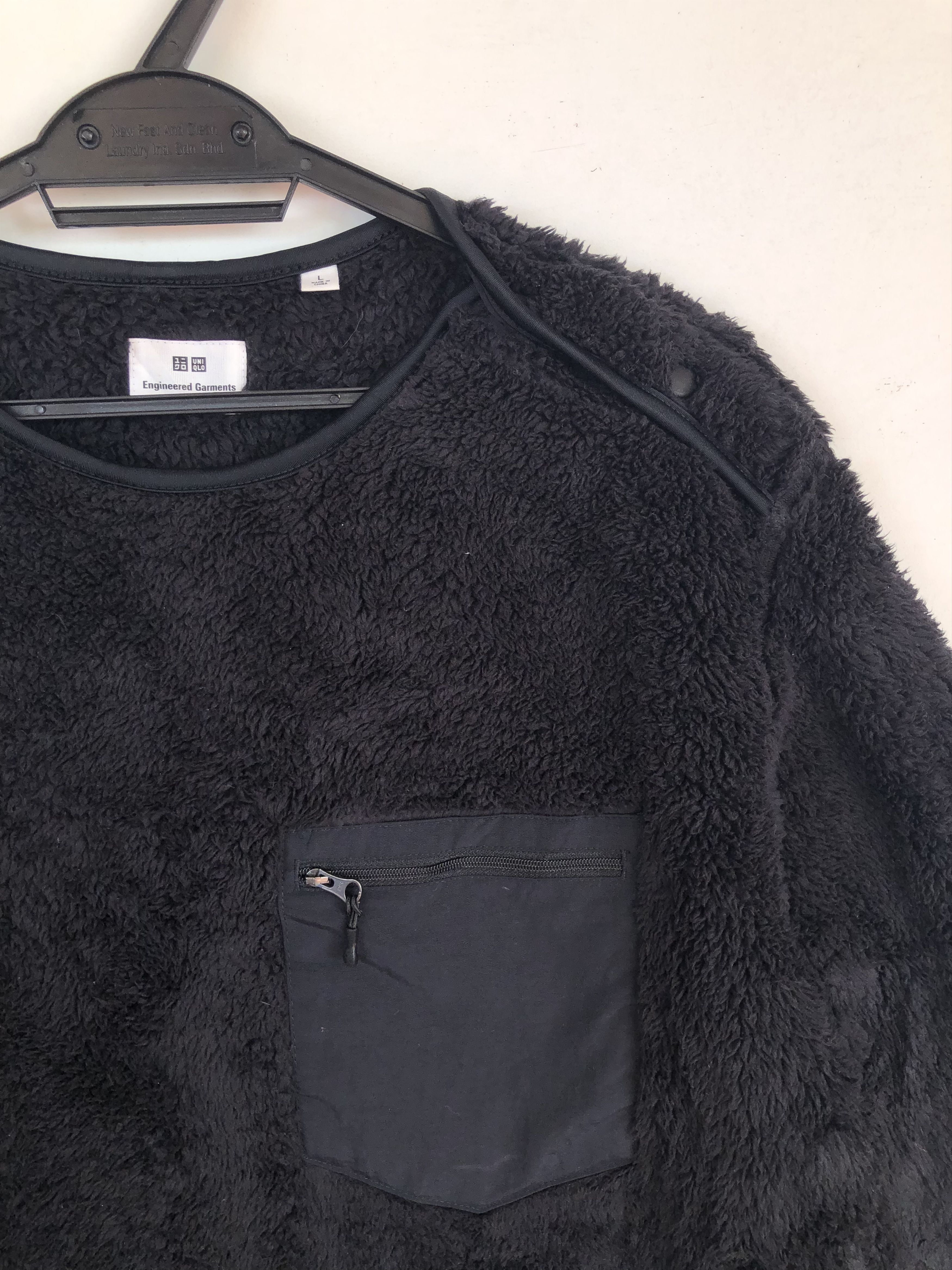 Engineered Garments × Uniqlo ENGINEERED GARMENTS x UNIQLO FURRY FLEECE PULLOVER JACKET Size US L / EU 52-54 / 3 - 4 Thumbnail