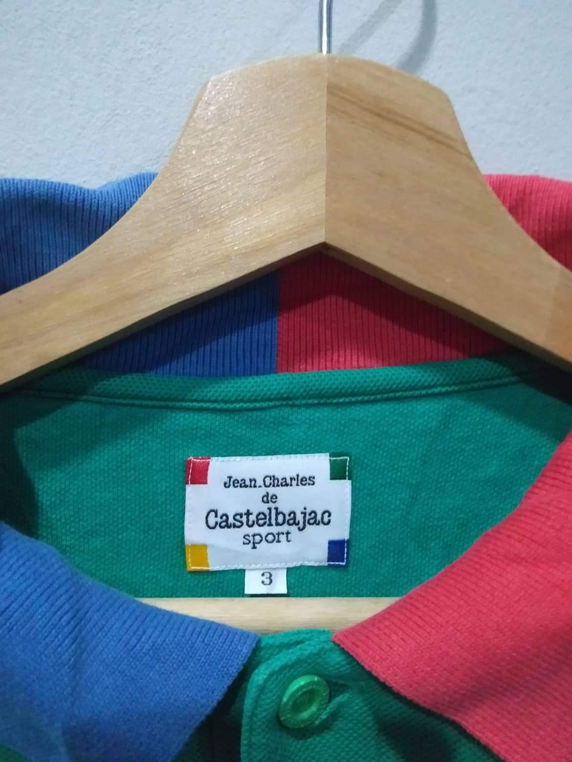 Jean Charles De Castelbajac JCDC Colourway Longsleeves Golf Shirts Size US L / EU 52-54 / 3 - 3 Thumbnail