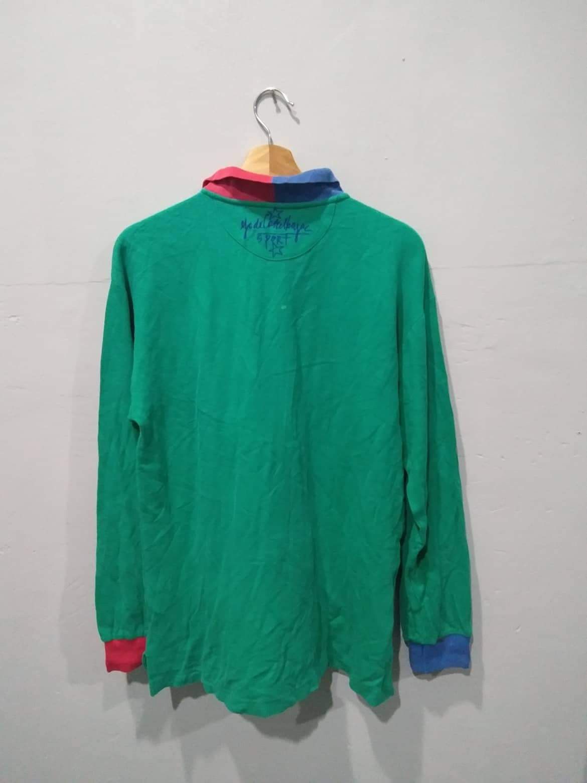 Jean Charles De Castelbajac JCDC Colourway Longsleeves Golf Shirts Size US L / EU 52-54 / 3 - 4 Thumbnail