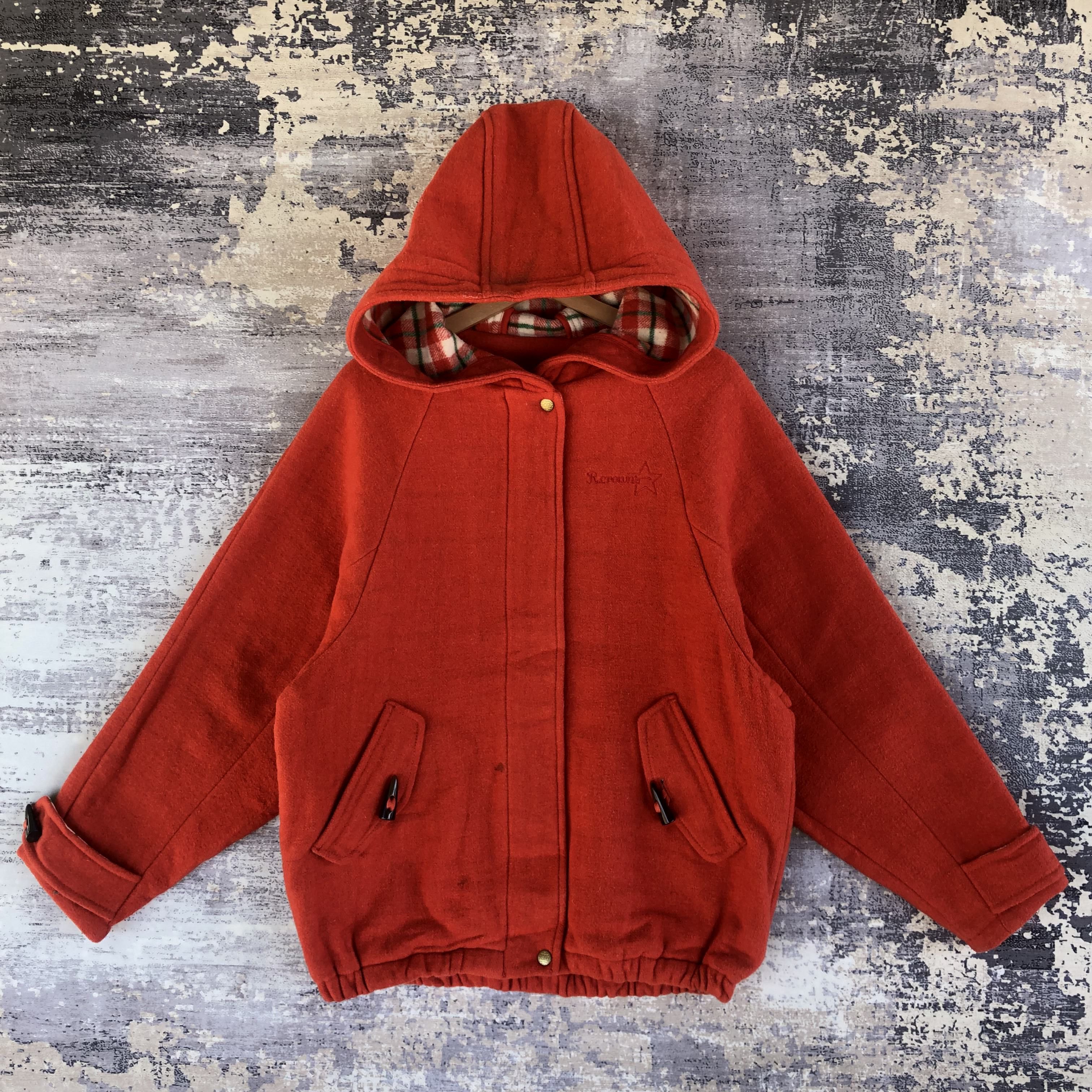 Japanese Brand × Vintage Rodeo Crown Baseball Jacket Hoodie Japanese Wool Jacket Size US M / EU 48-50 / 2 - 1 Thumbnail