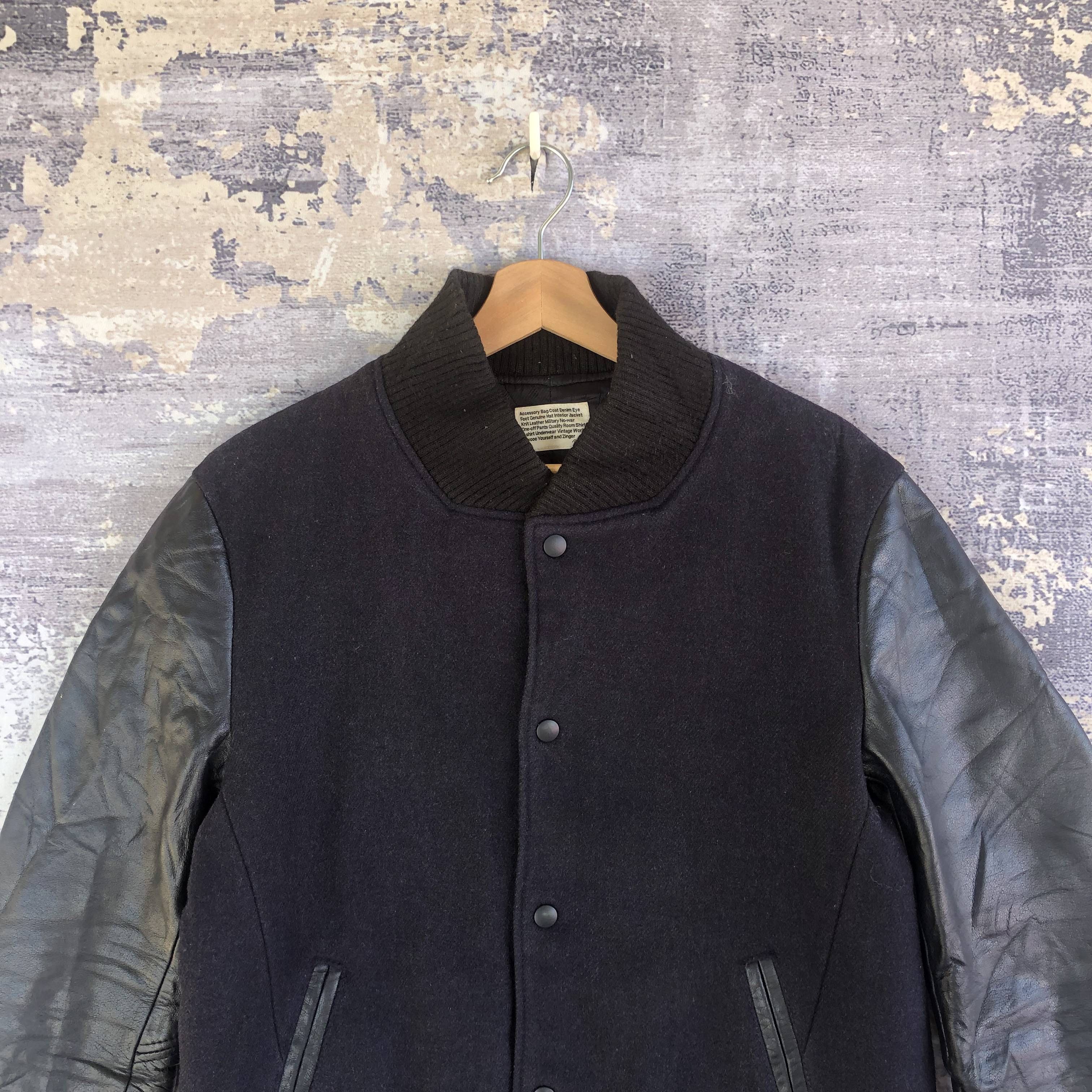 Japanese Brand × Vintage Japanese Varsity Jacket Japanese Baseball Wool Jacket Size US S / EU 44-46 / 1 - 3 Thumbnail