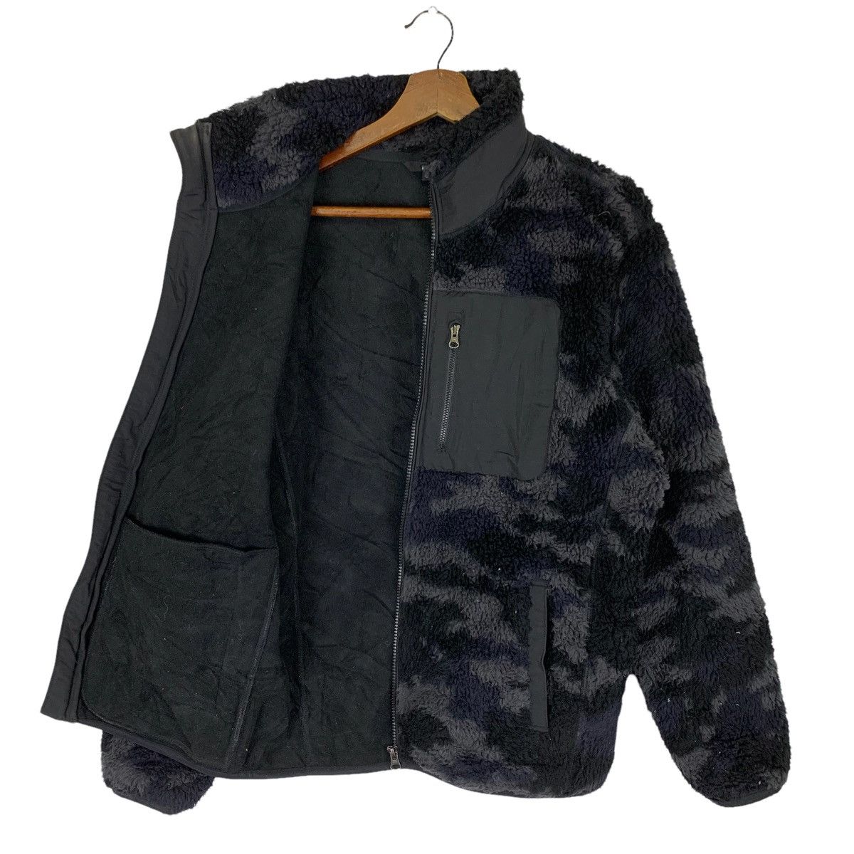 Uniqlo Vintage Uniqlo Retro X Sherpa Zipper Jacket Size US L / EU 52-54 / 3 - 4 Thumbnail