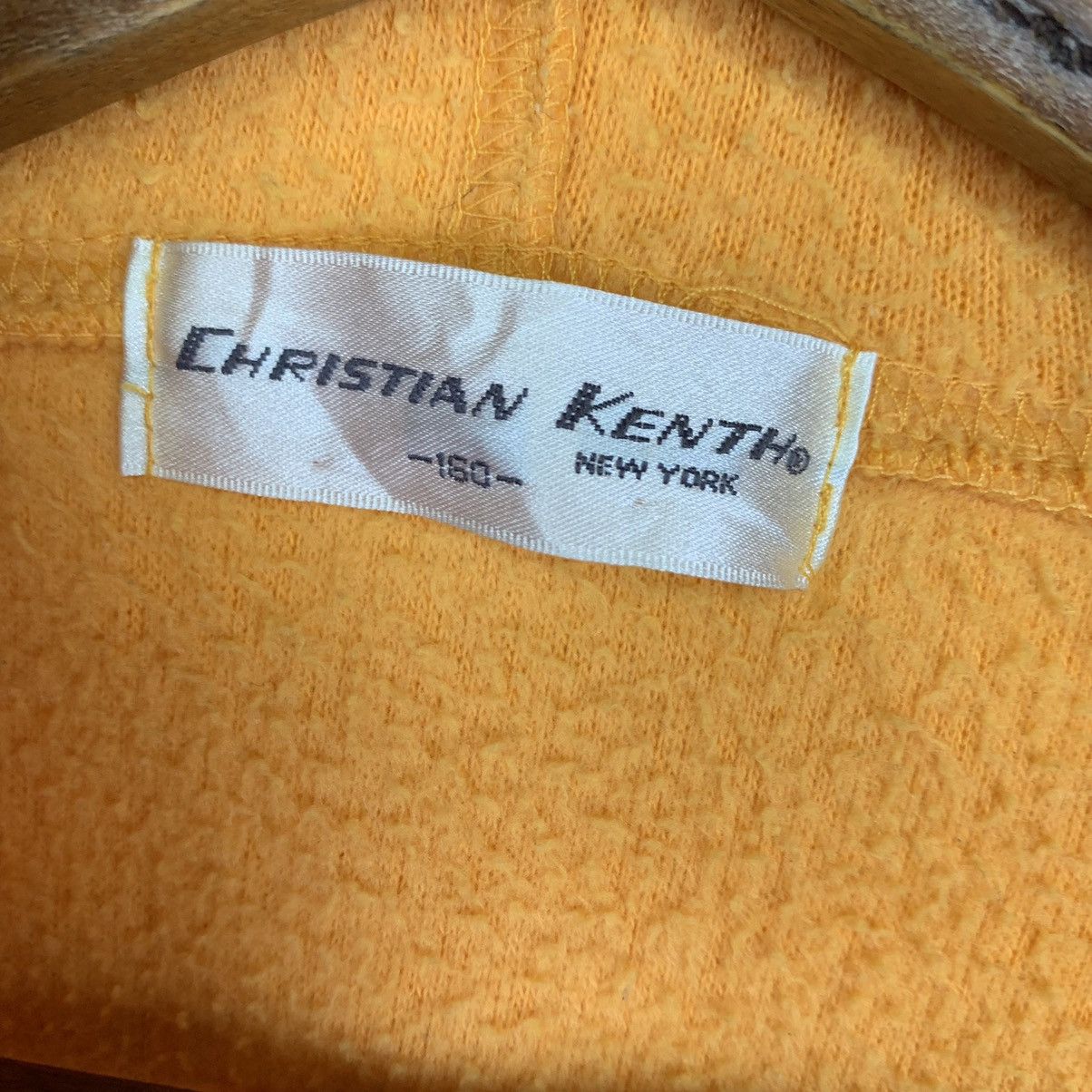 Vintage Christian Kenth New York hoodie Fleece Sweatshirt Size US S / EU 44-46 / 1 - 7 Thumbnail