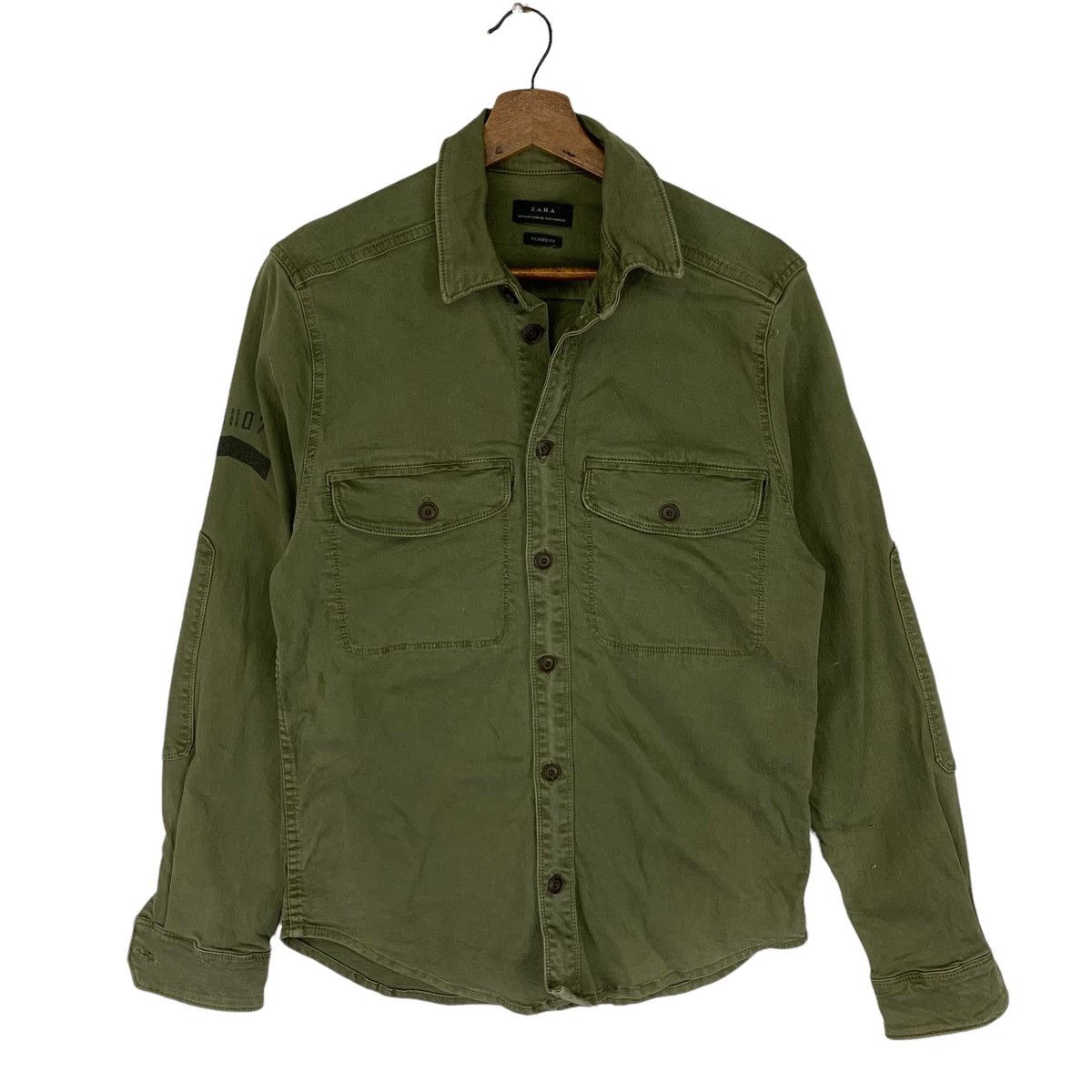 Zara Zara Military Design Parka Button Jacket Size US M / EU 48-50 / 2 - 1 Thumbnail