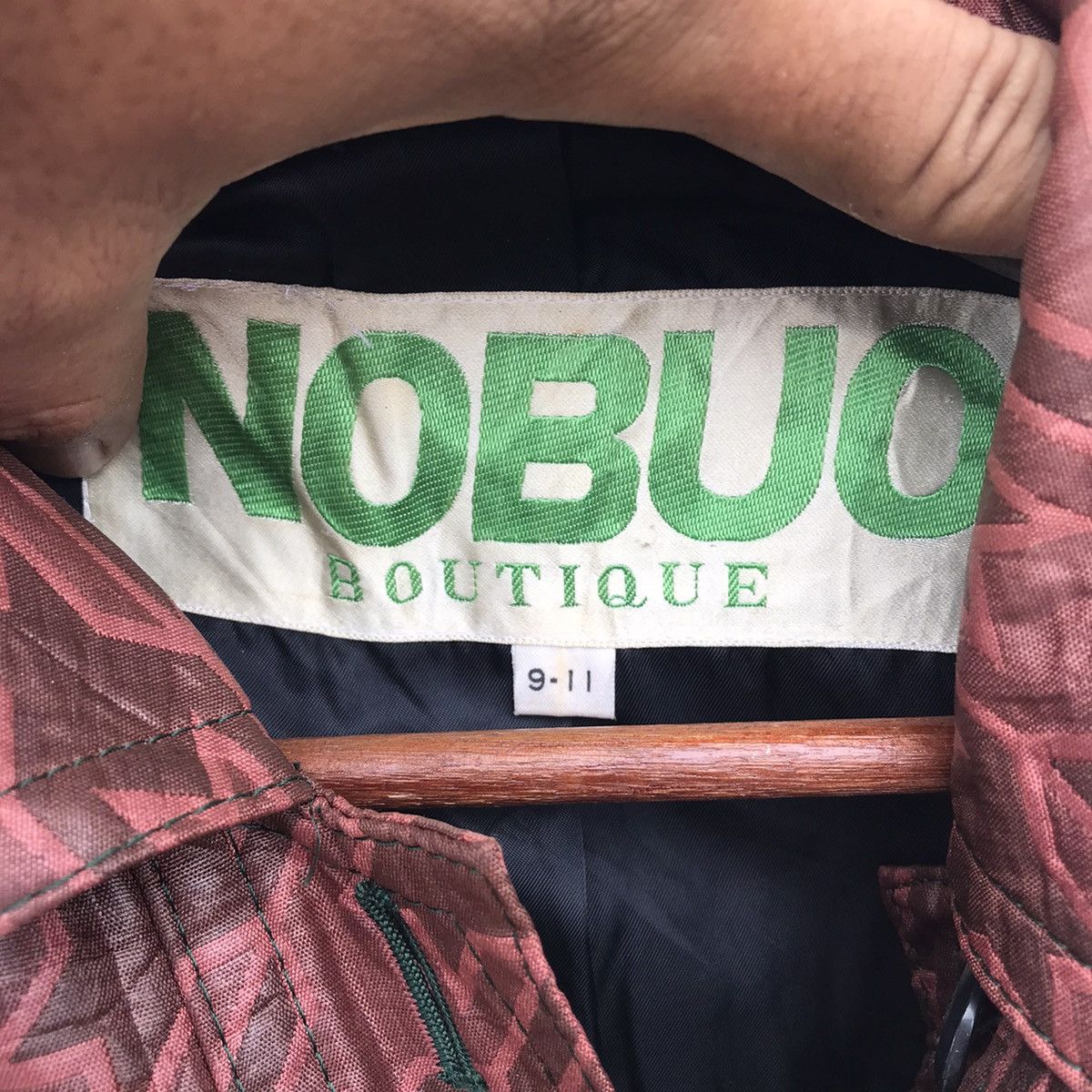 Japanese Brand Vintage Nobuo Boutique Long Coat Size US M / EU 48-50 / 2 - 7 Thumbnail