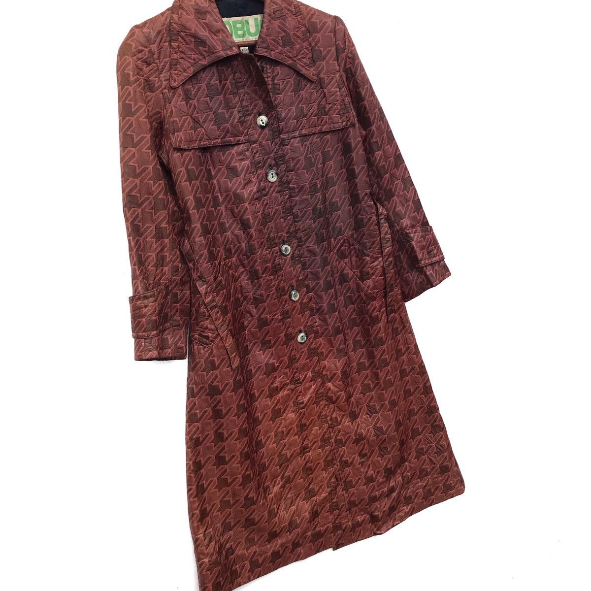 Japanese Brand Vintage Nobuo Boutique Long Coat Size US M / EU 48-50 / 2 - 2 Thumbnail