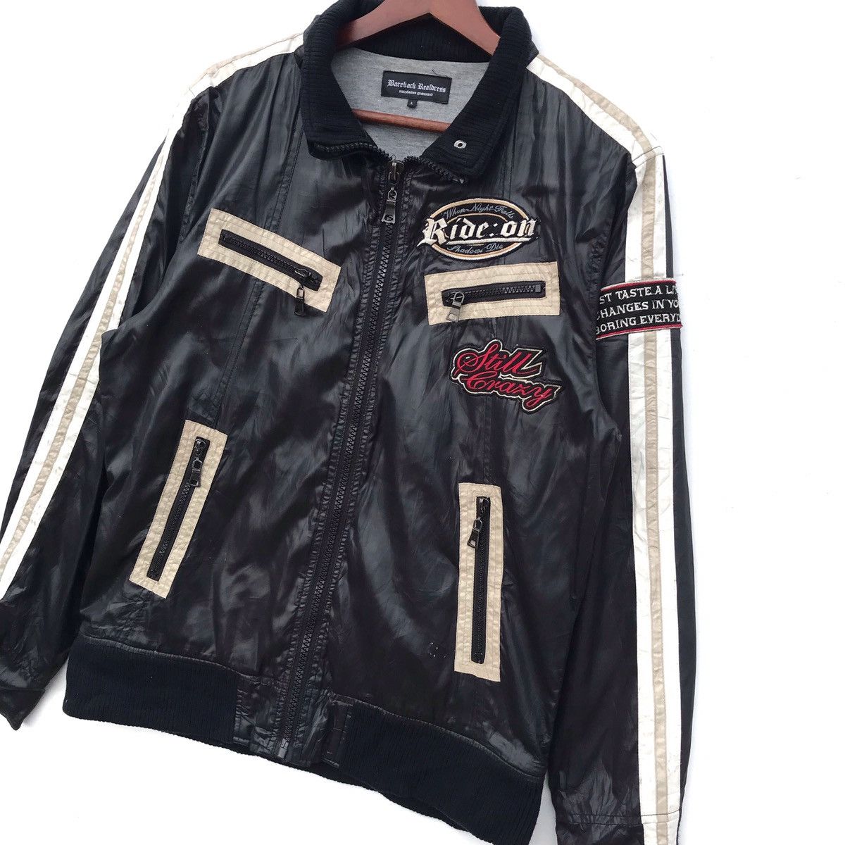 Japanese Brand Vintage Bareback Realoress Zipper Jacket Size US L / EU 52-54 / 3 - 3 Thumbnail