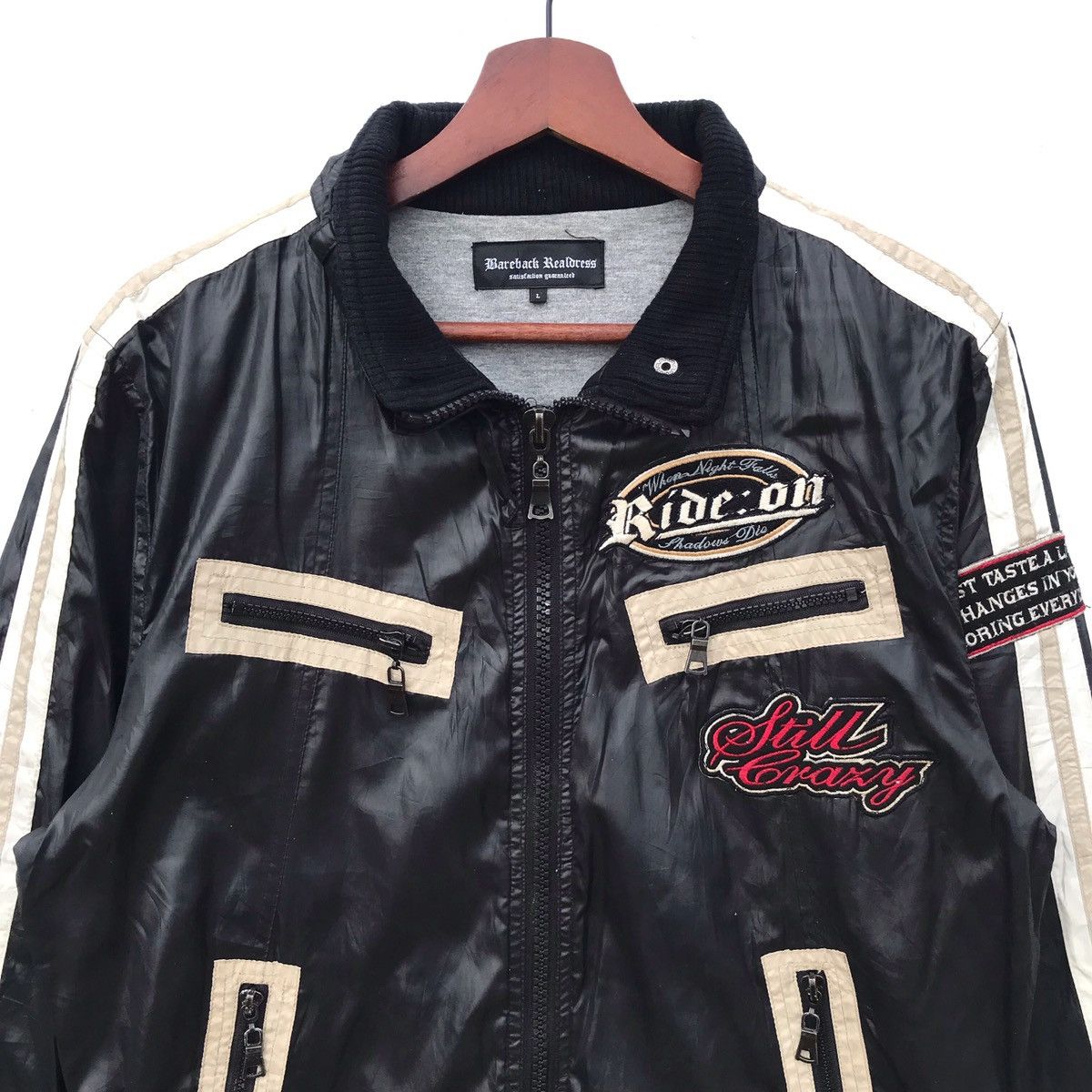 Japanese Brand Vintage Bareback Realoress Zipper Jacket Size US L / EU 52-54 / 3 - 5 Thumbnail