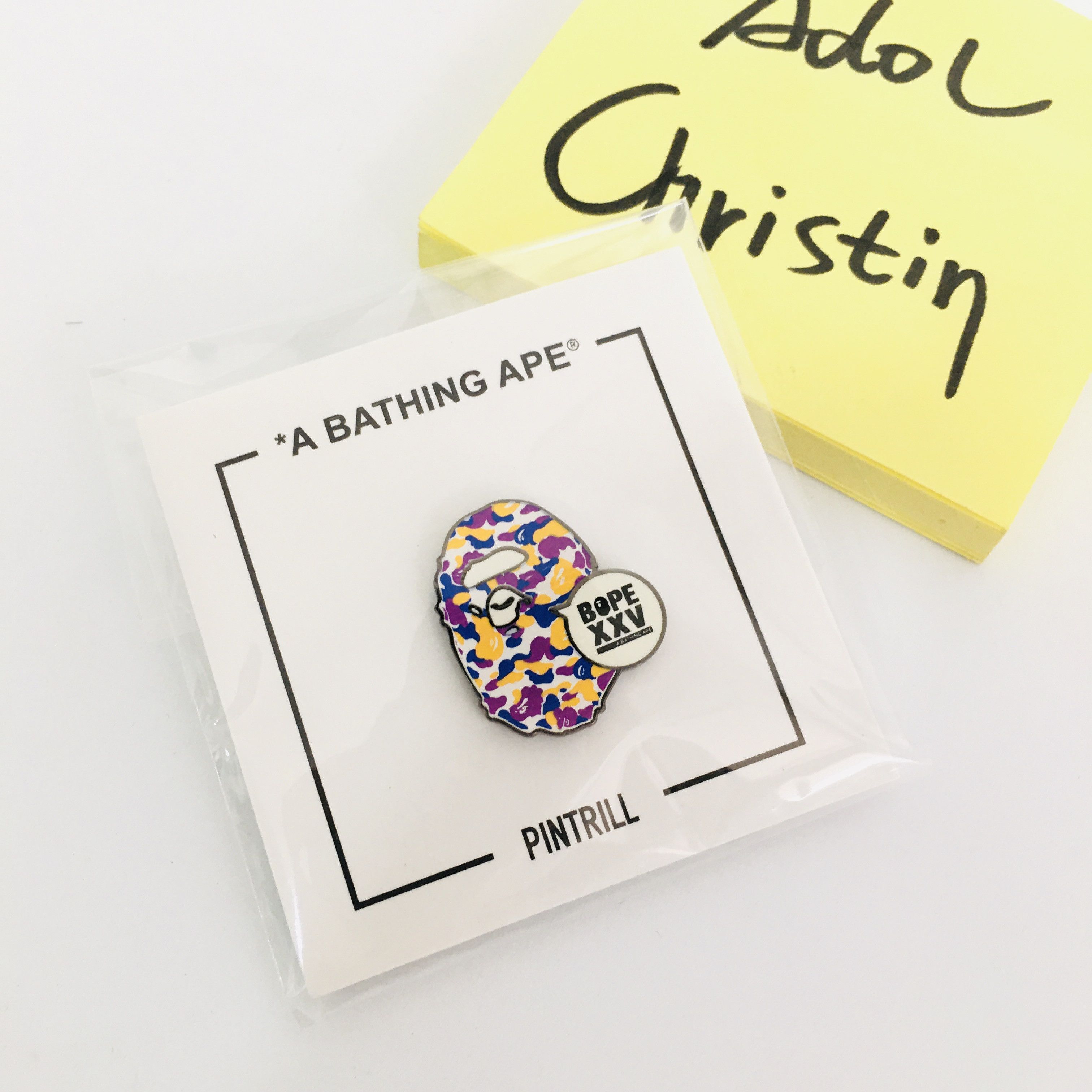非売品？ A BATHING APE PINTRILL BAPESTA PINS BAPE STA PINTRILL PINS MENS – us.bape.com