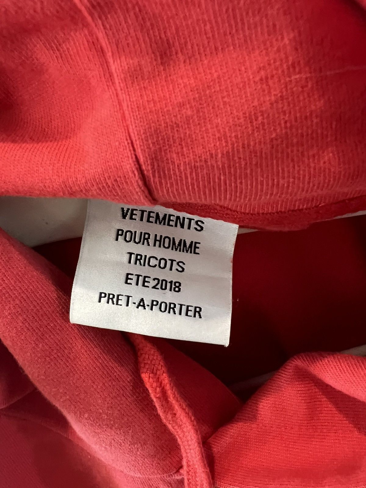 Vetements Vetements Graffiti Logo Hoodie Oversized Sz S Size US S / EU 44-46 / 1 - 4 Thumbnail