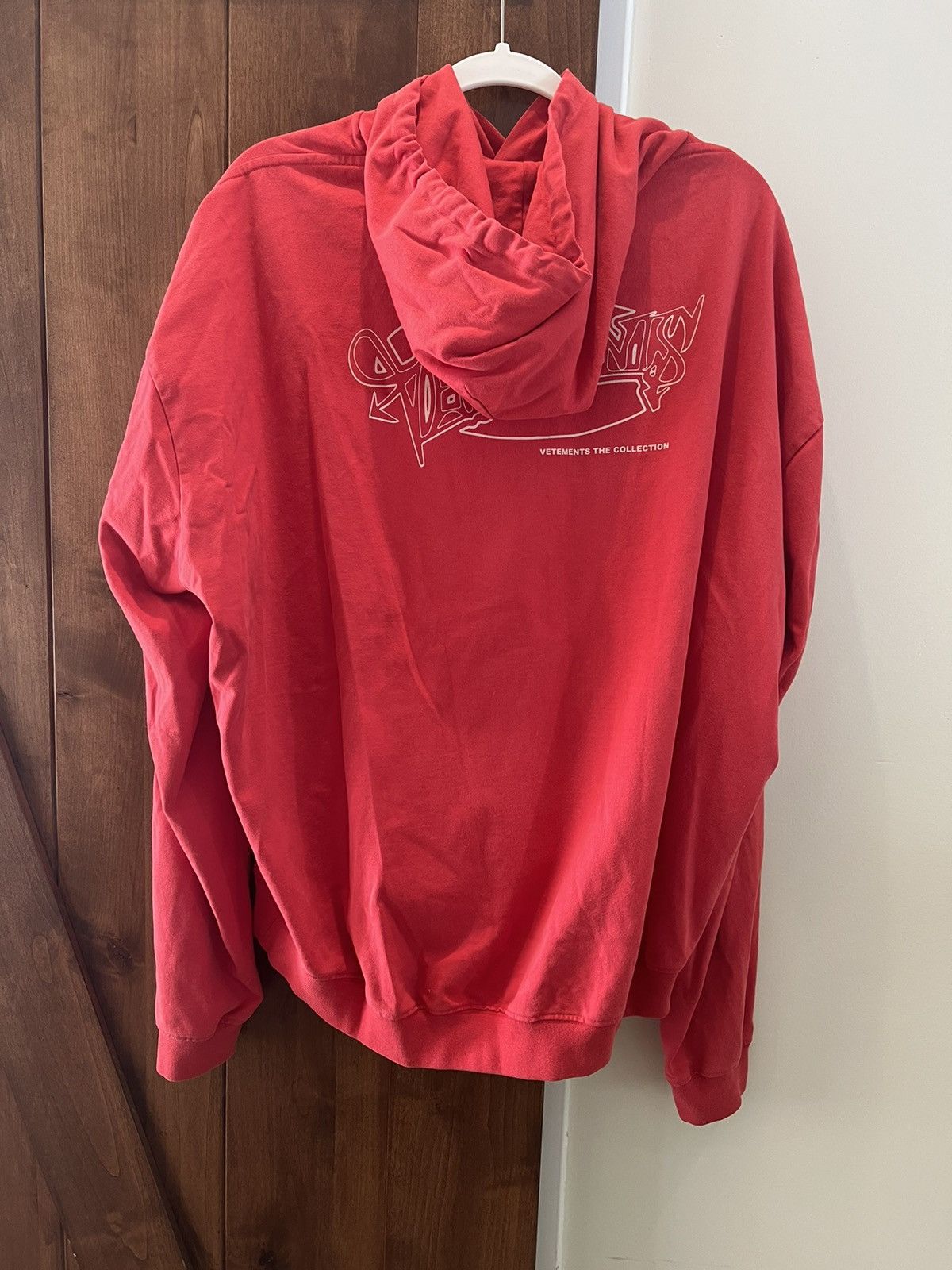 Vetements Vetements Graffiti Logo Hoodie Oversized Sz S Size US S / EU 44-46 / 1 - 2 Thumbnail