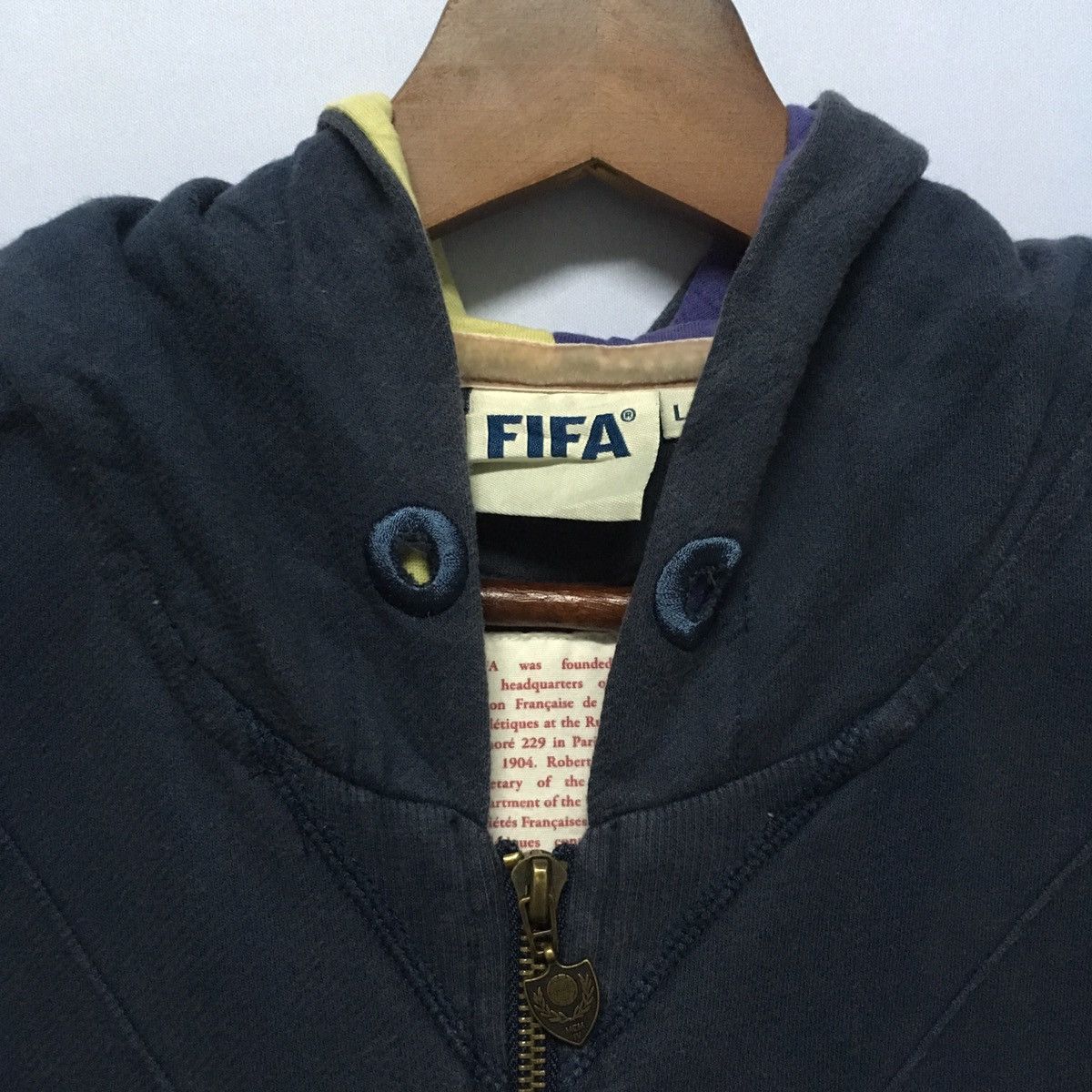 Other 💥💥 Vintage Fifa x Mcm Hoodie Sweatshirt Zip Ups Sweater Size US L / EU 52-54 / 3 - 7 Thumbnail
