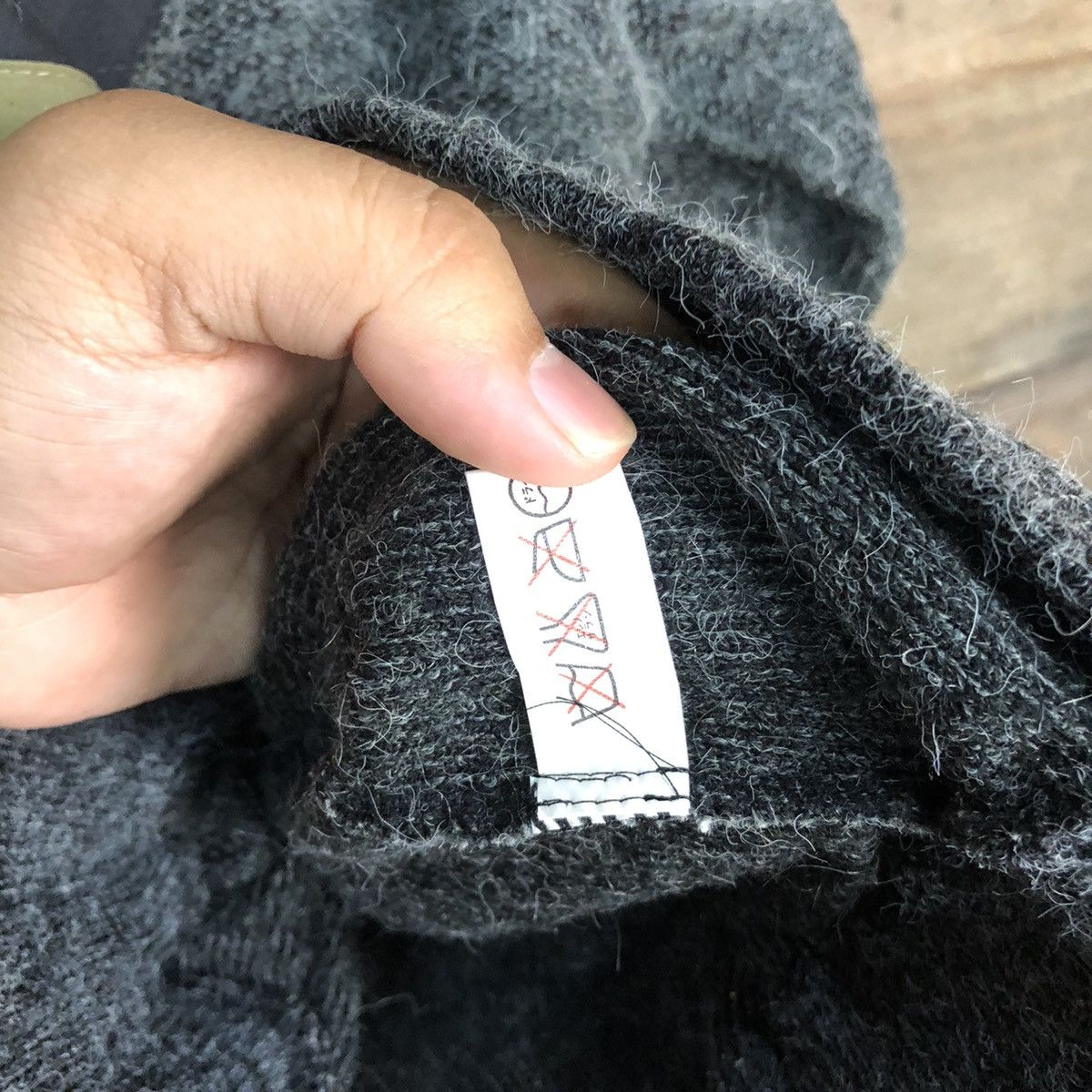 Japanese Brand Atopi Black mohair vintage Knitwear #010 Size US M / EU 48-50 / 2 - 10 Thumbnail