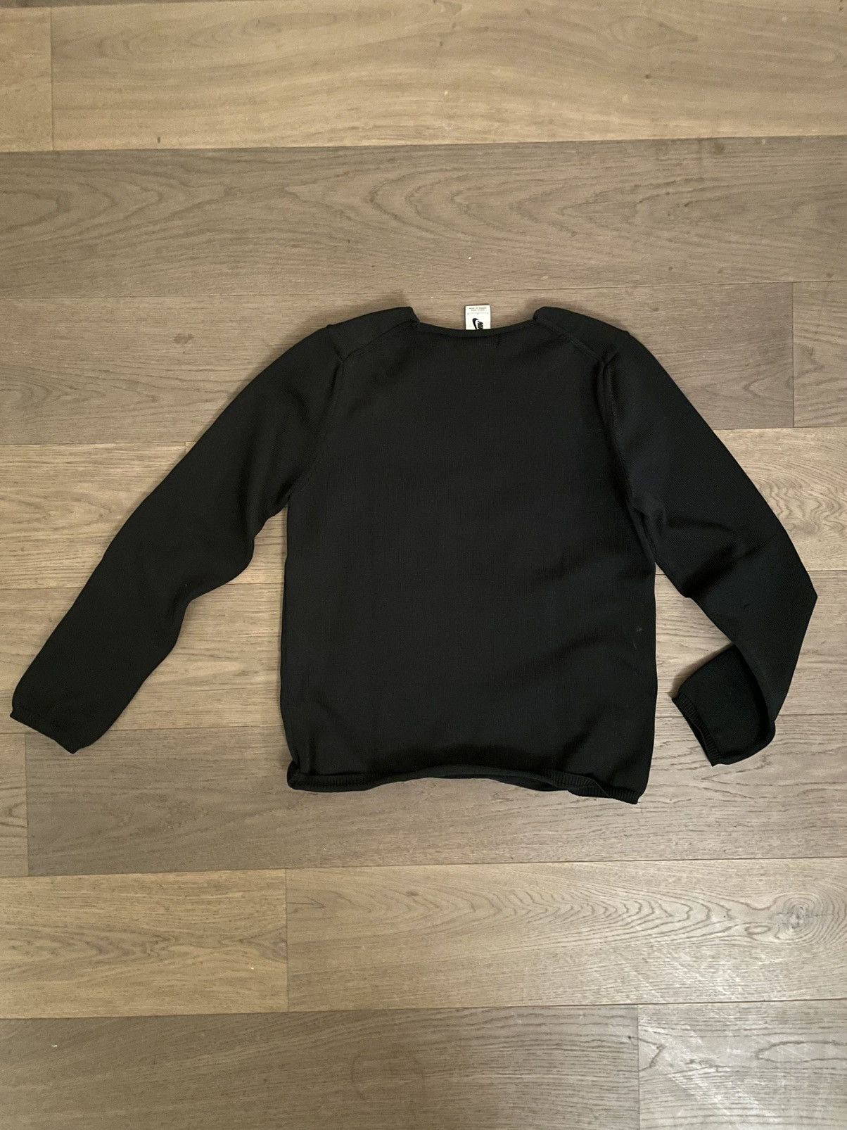 Comme des Garcons Black × Nike Commes des Garçon x Nike printed long sleeve sweater Size US L / EU 52-54 / 3 - 2 Thumbnail