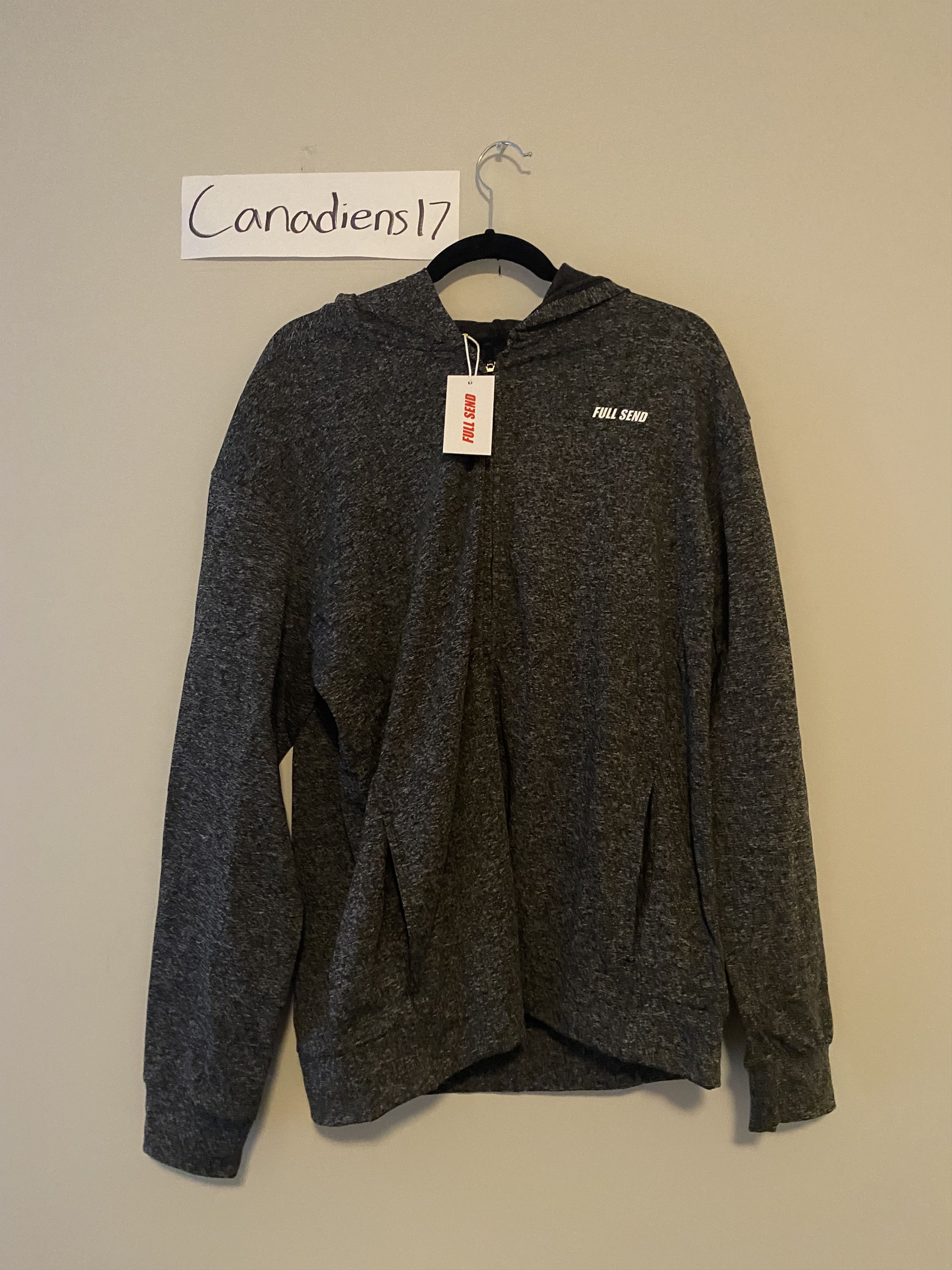 Full Send Full Send Dri-Fit Style Long Sleeve Jacket *BRAND NEW* Size US L / EU 52-54 / 3 - 5 Thumbnail
