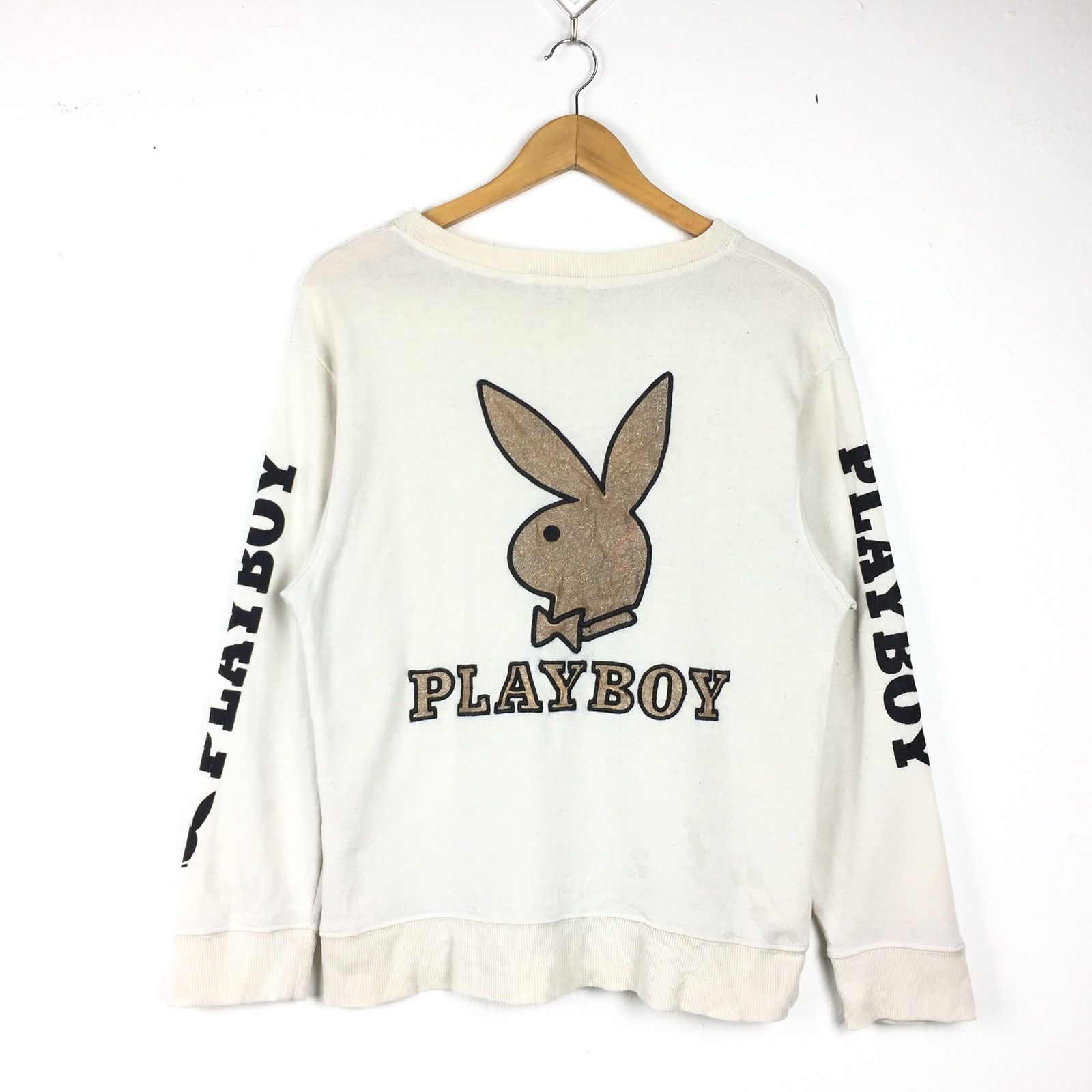 Playboy VINTAGE PLAYBOY SWEATSHIRT Size US M / EU 48-50 / 2 - 1 Thumbnail