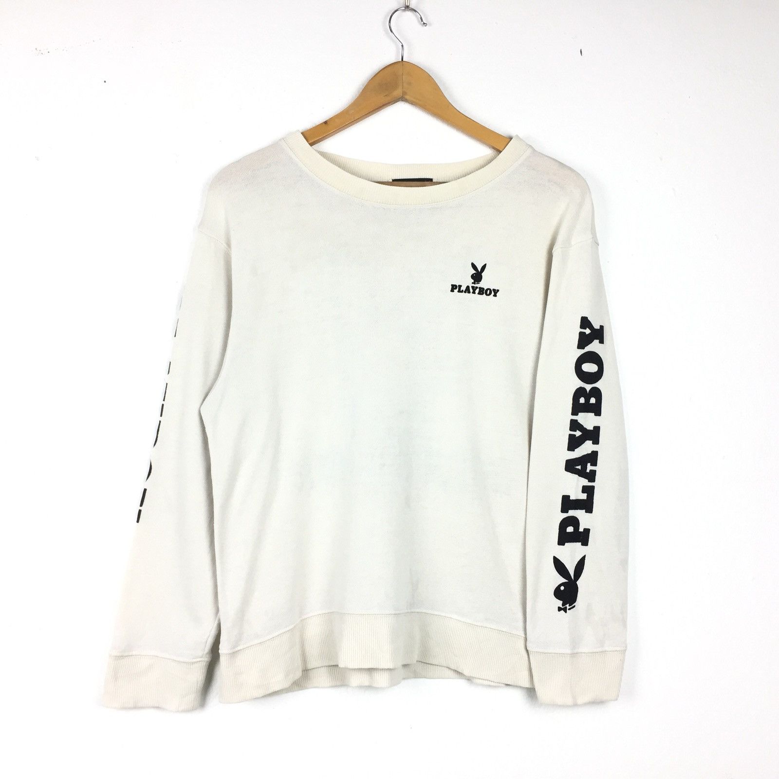 Playboy VINTAGE PLAYBOY SWEATSHIRT Size US M / EU 48-50 / 2 - 2 Thumbnail