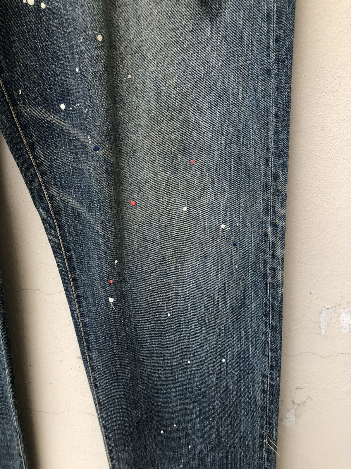 Vintage E2 Denim Japan Erratic Essence Painter Denim Jeans Size US 34 / EU 50 - 9 Thumbnail