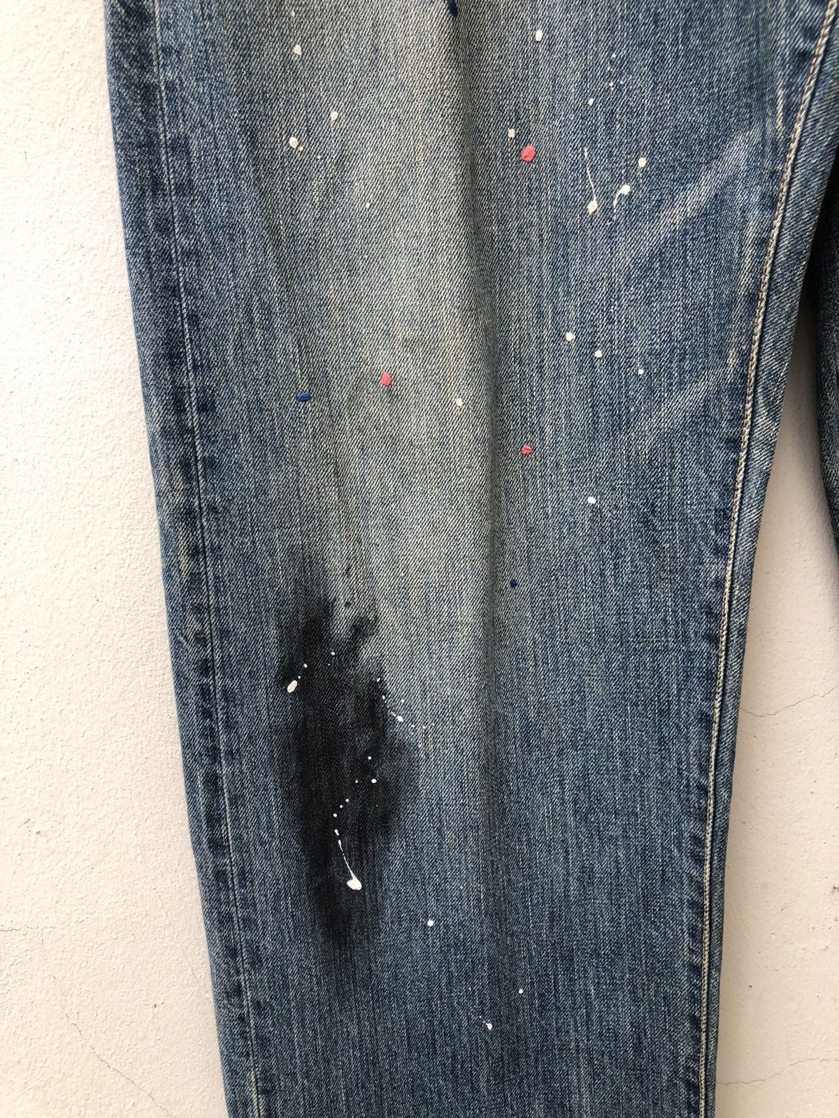 Vintage E2 Denim Japan Erratic Essence Painter Denim Jeans Size US 34 / EU 50 - 6 Thumbnail