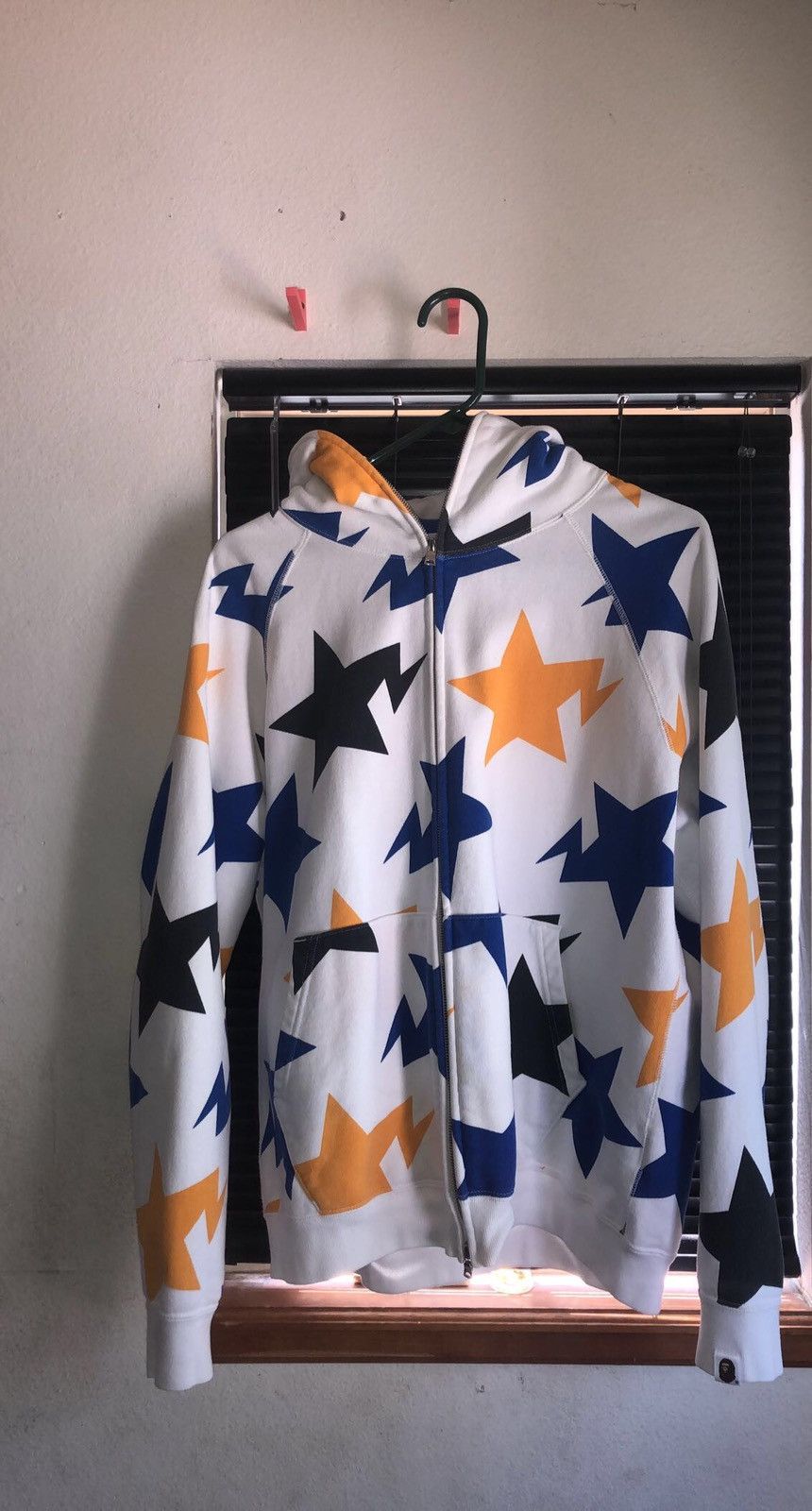 Bape bapesta hoodie size medium