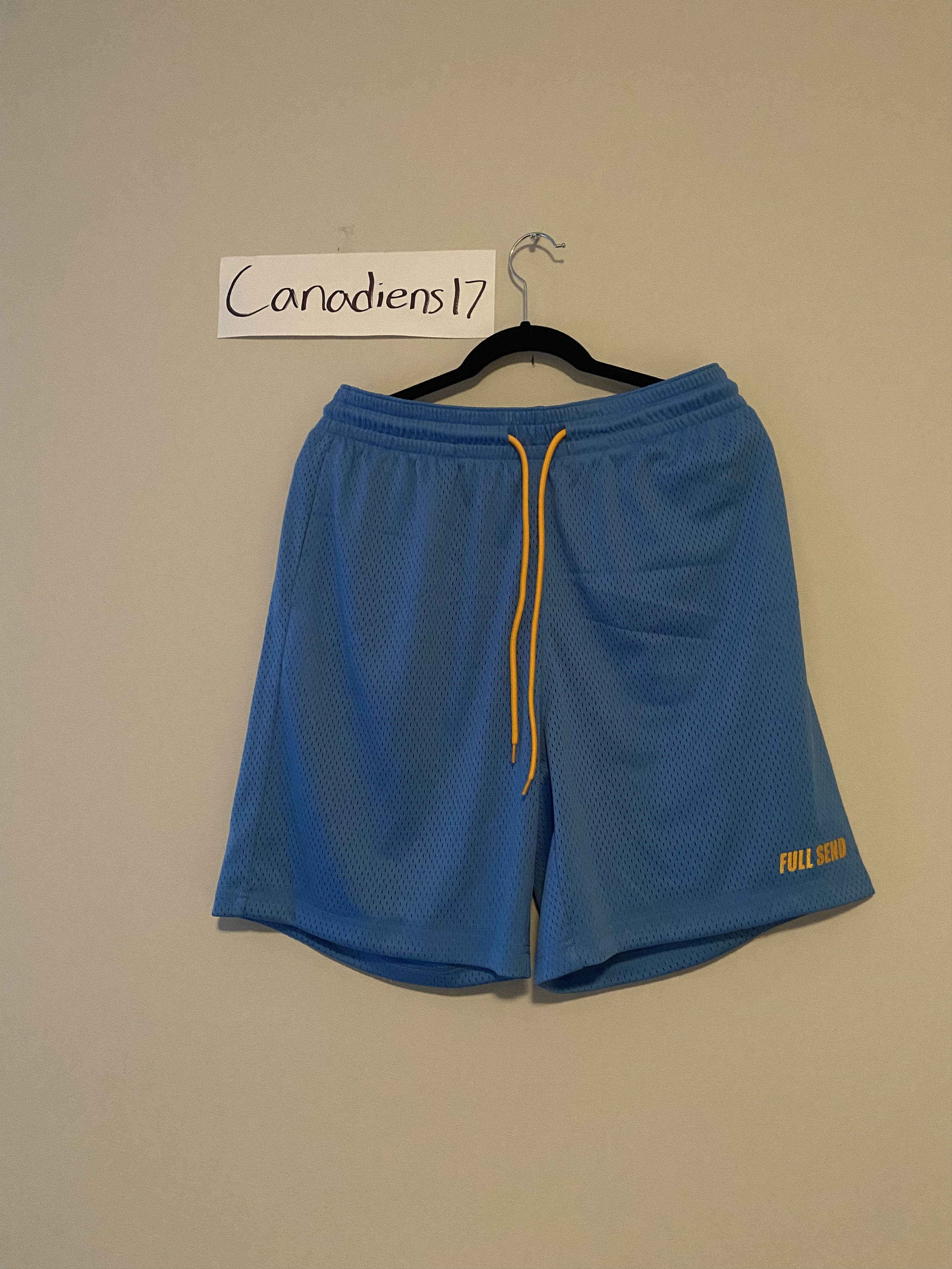 Full Send Full Send Blue Basketball Shorts *BRAND NEW* Size US 36 / EU 52 - 1 Thumbnail
