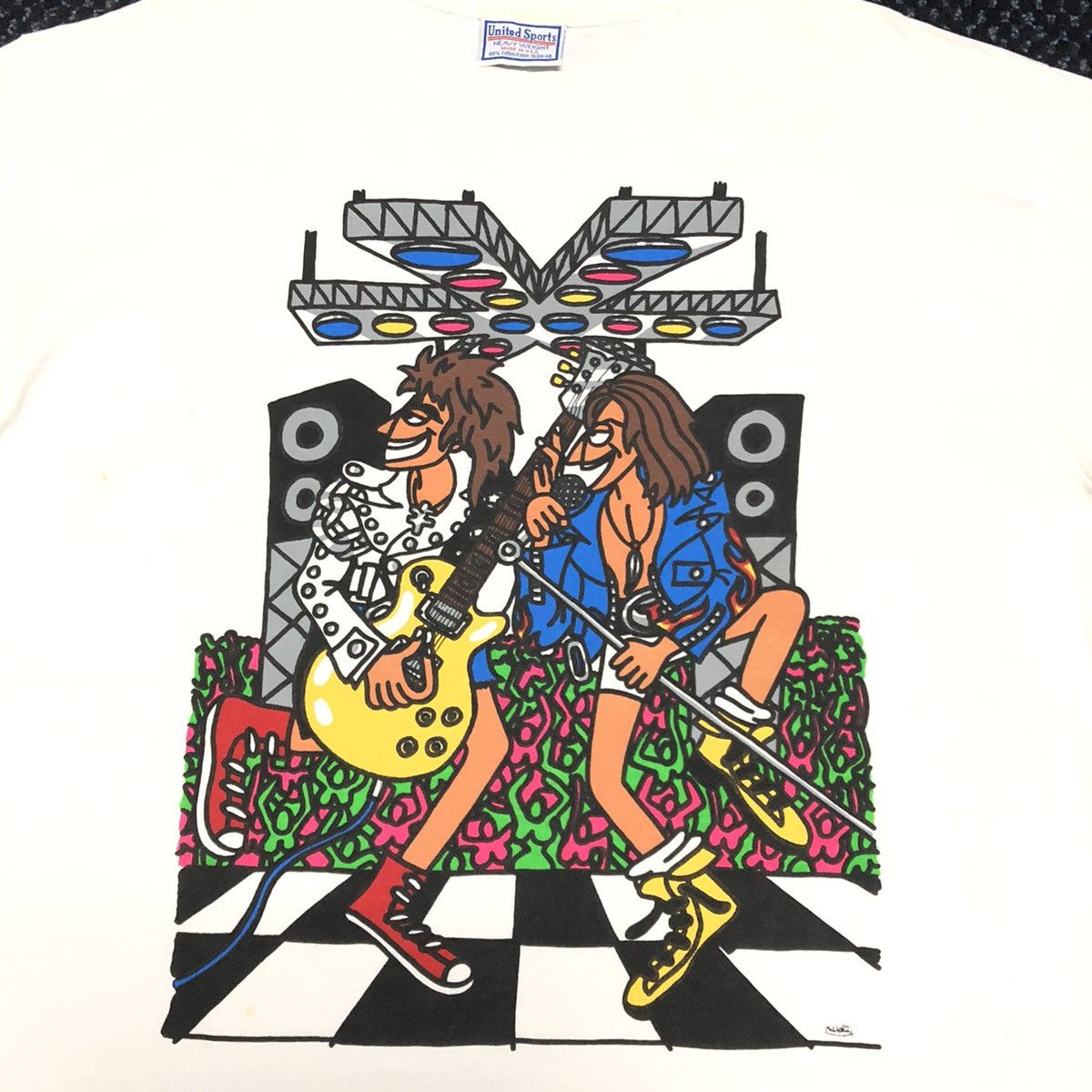 Band Tees × Vintage Vintage B’Z Live Gym Preasure 93 Size US XL / EU 56 / 4 - 4 Thumbnail