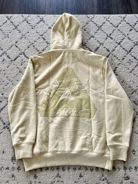 Calvin Klein CK1 Palace Tri-Ferg Hoodie Wheat | Grailed