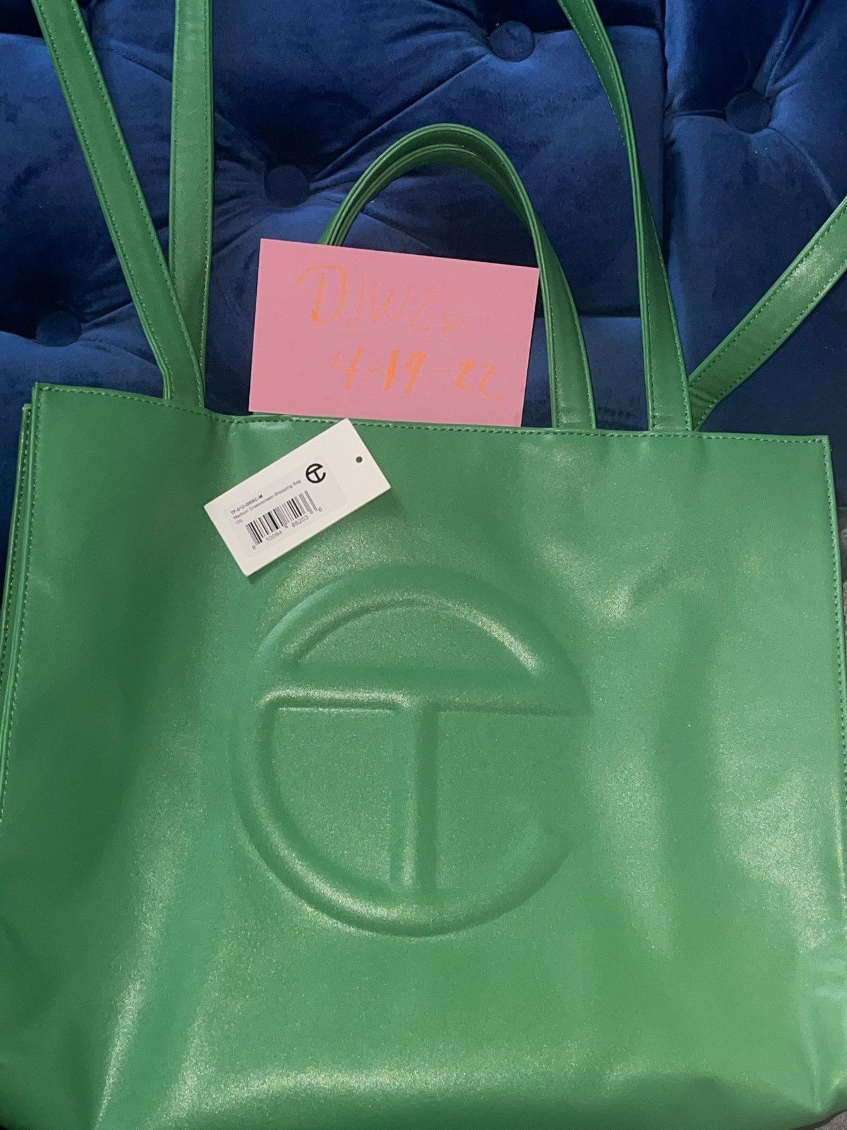 Telfar Medium Green screen telfar bag Grailed