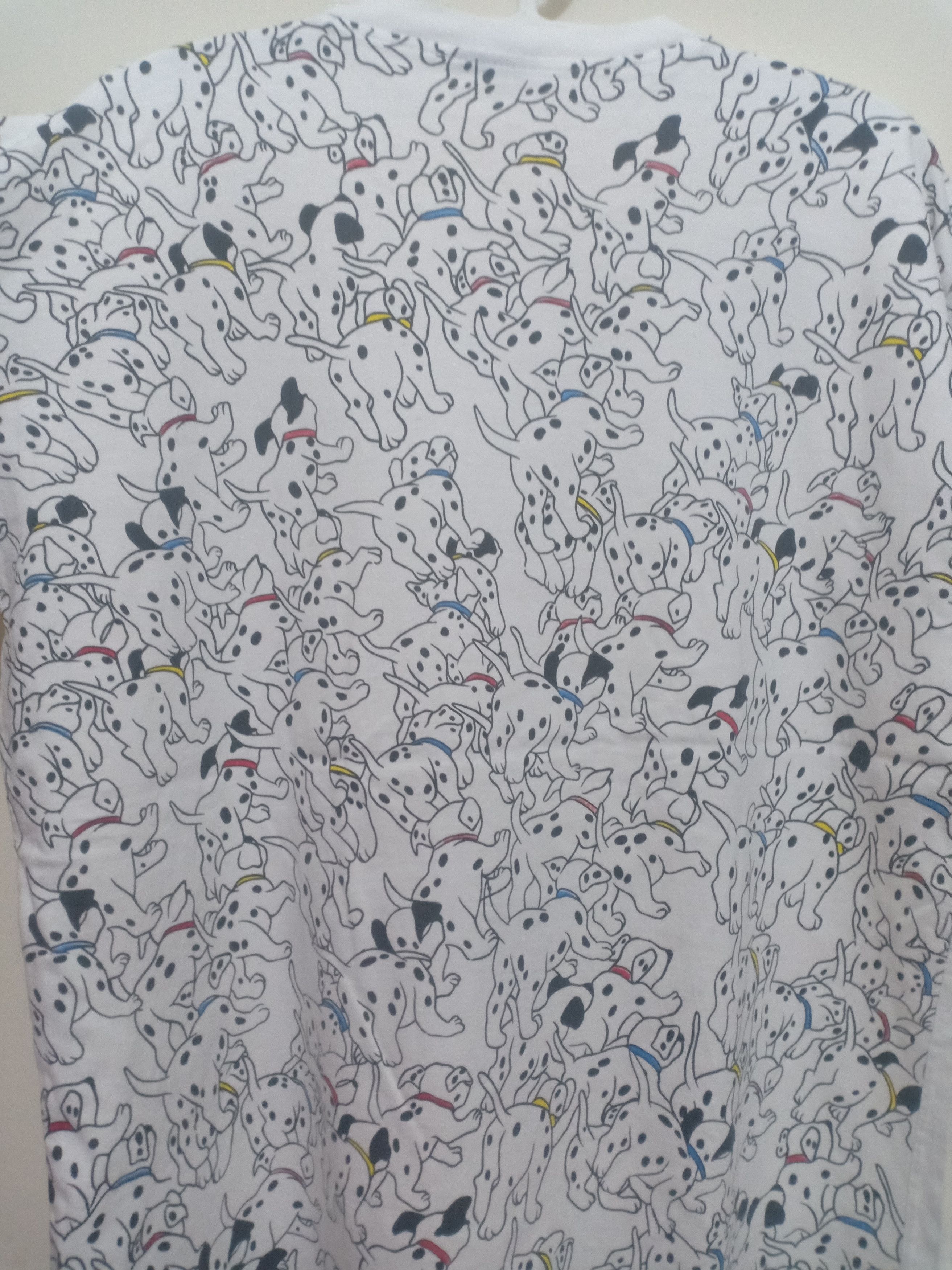 Cartoon Network × Disney 90's Cartoon IOI Dalmatians Over Printed T shirt Size US M / EU 48-50 / 2 - 12 Thumbnail