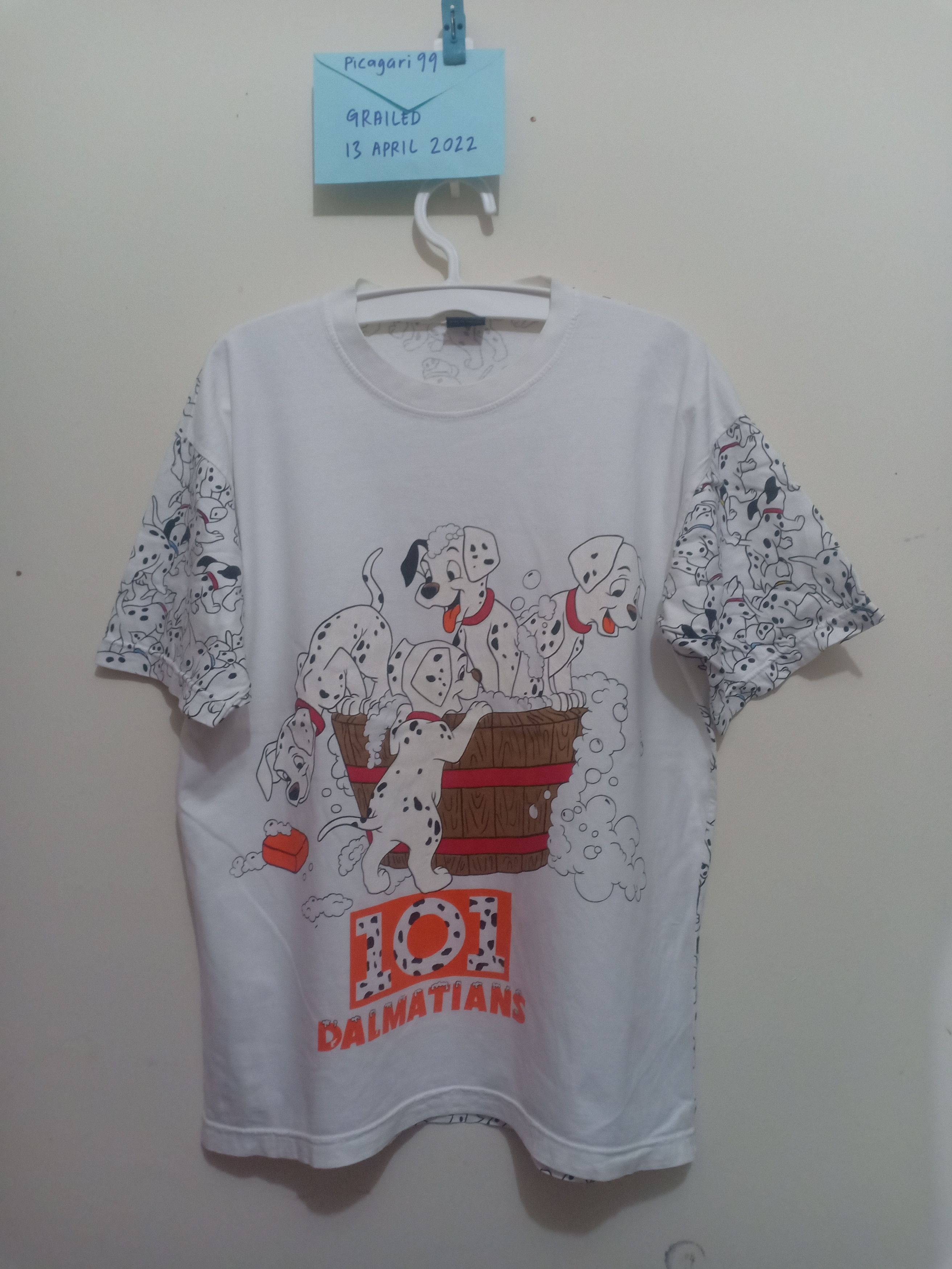 Cartoon Network × Disney 90's Cartoon IOI Dalmatians Over Printed T shirt Size US M / EU 48-50 / 2 - 1 Thumbnail
