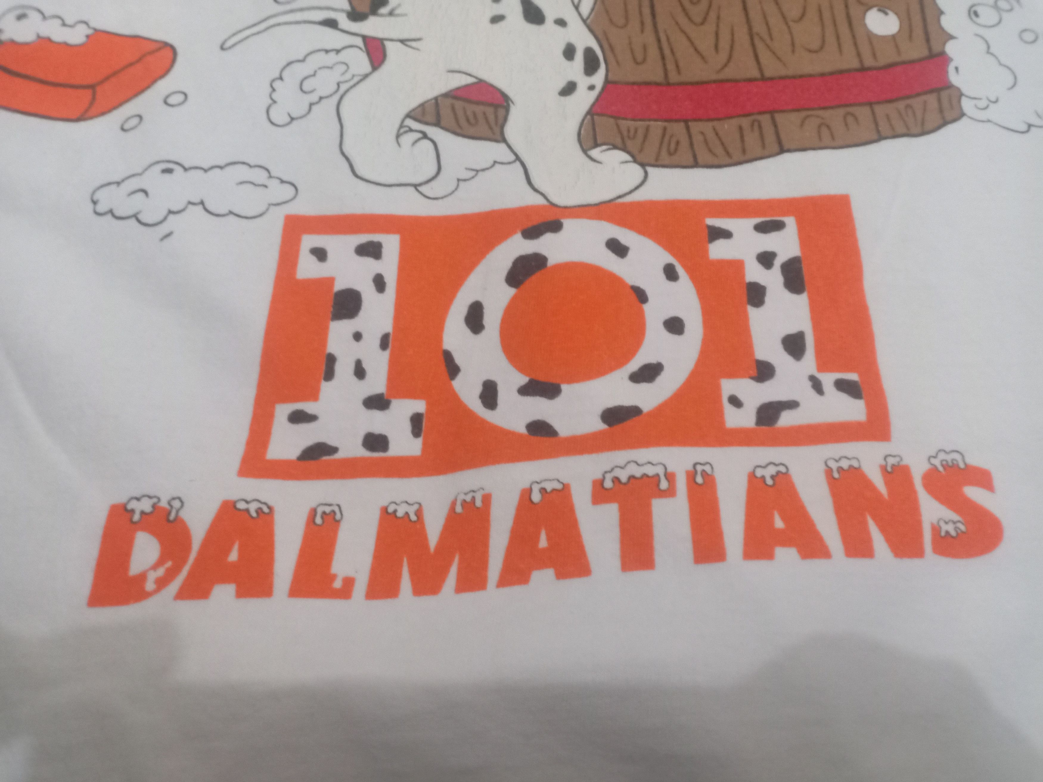 Cartoon Network × Disney 90's Cartoon IOI Dalmatians Over Printed T shirt Size US M / EU 48-50 / 2 - 4 Thumbnail