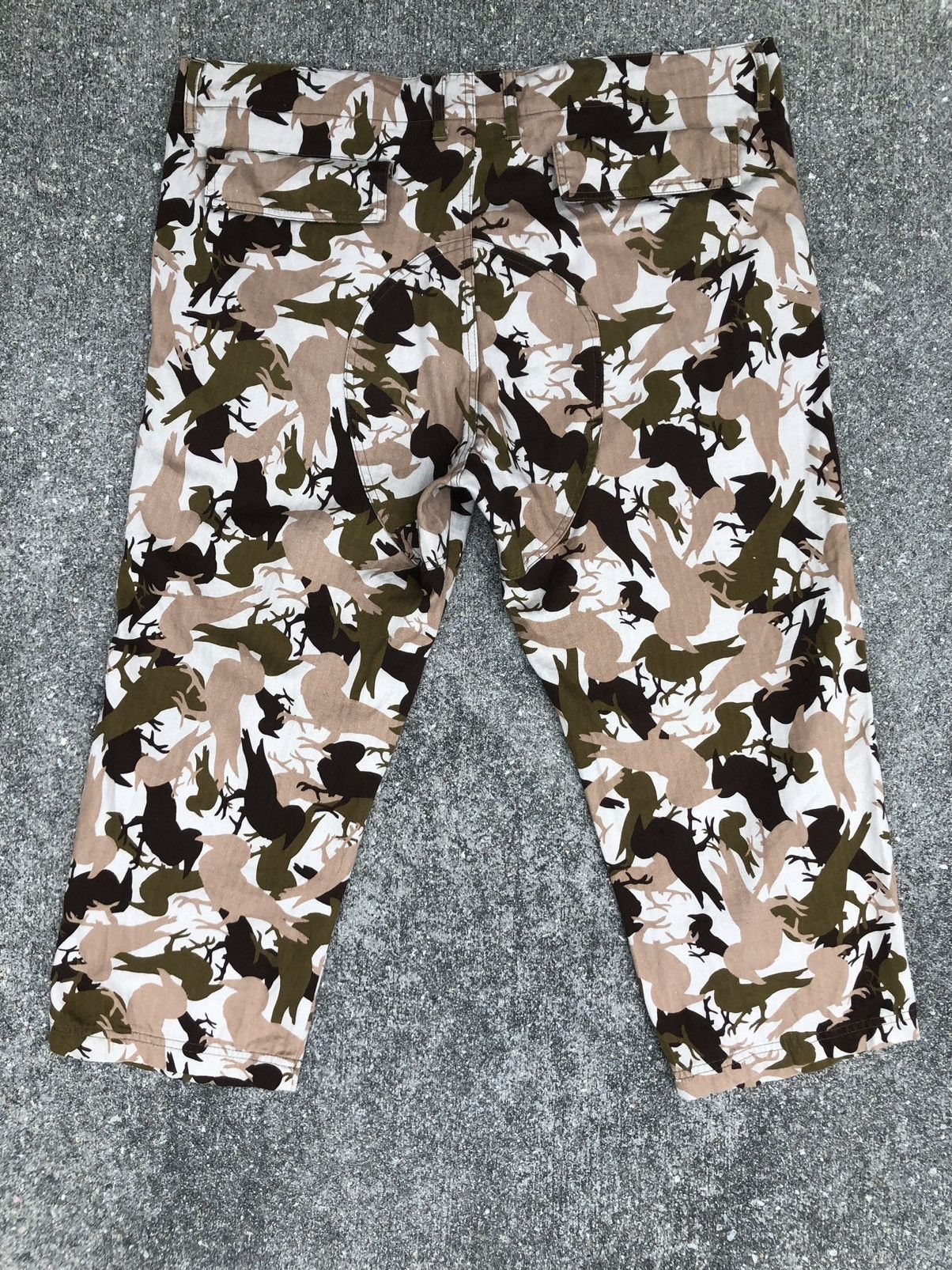 Modern Amusement Modern Amusement Japan Full Printed Cropped Trouser Pant Size US 36 / EU 52 - 2 Thumbnail