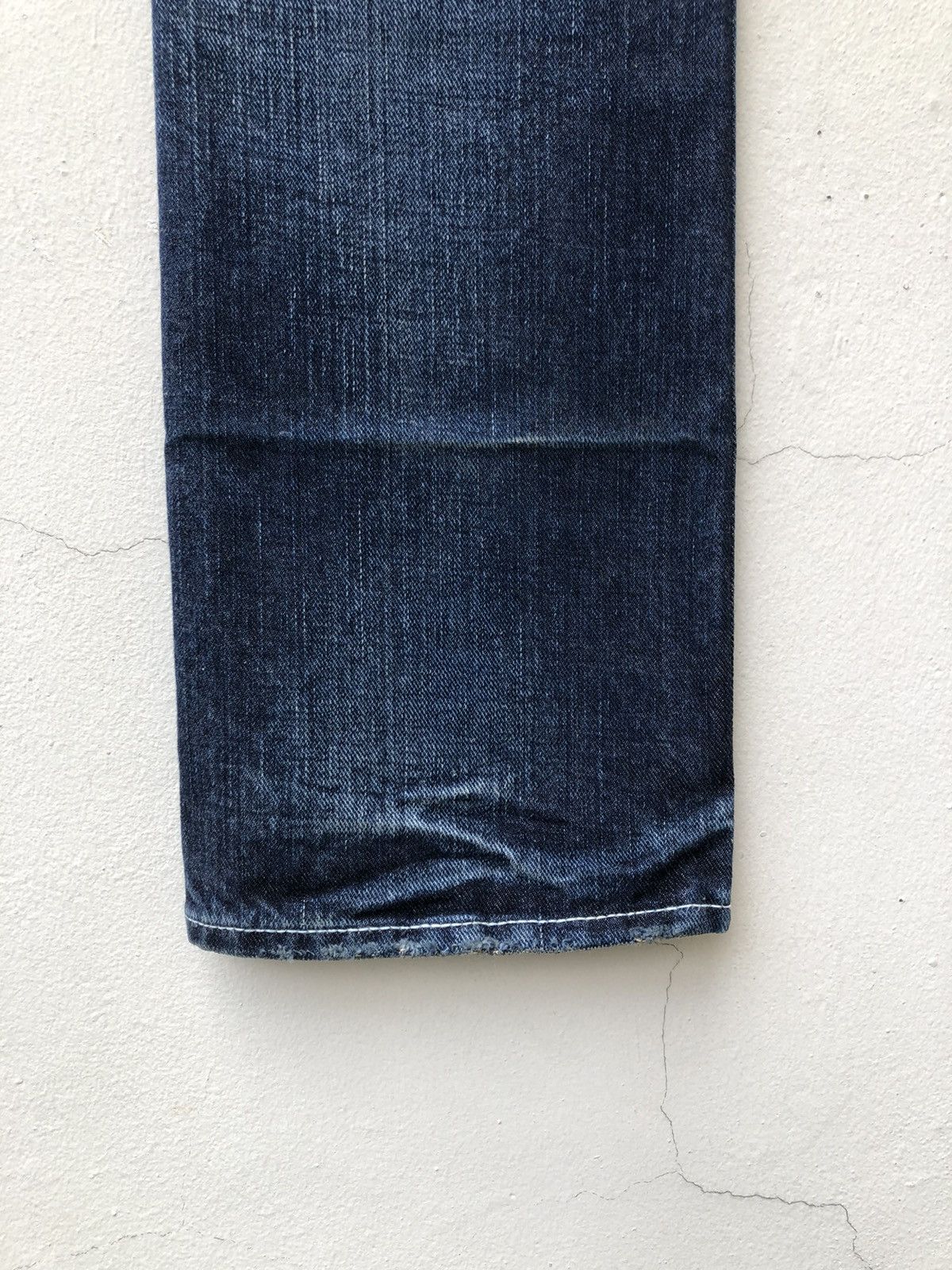 TMT T.M.T. Japan Distressed Denim Bush Pant Flare Jeans Size US 28 / EU 44 - 14 Thumbnail