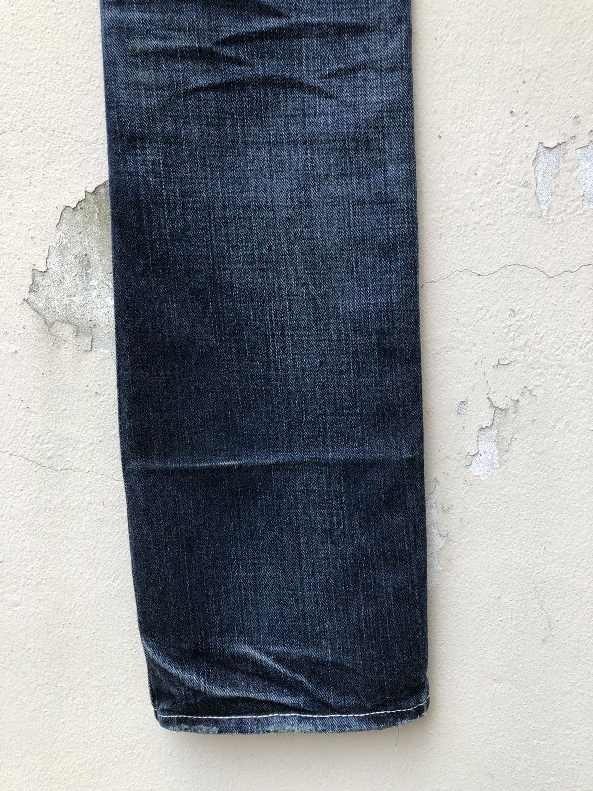 TMT T.M.T. Japan Distressed Denim Bush Pant Flare Jeans Size US 28 / EU 44 - 17 Thumbnail