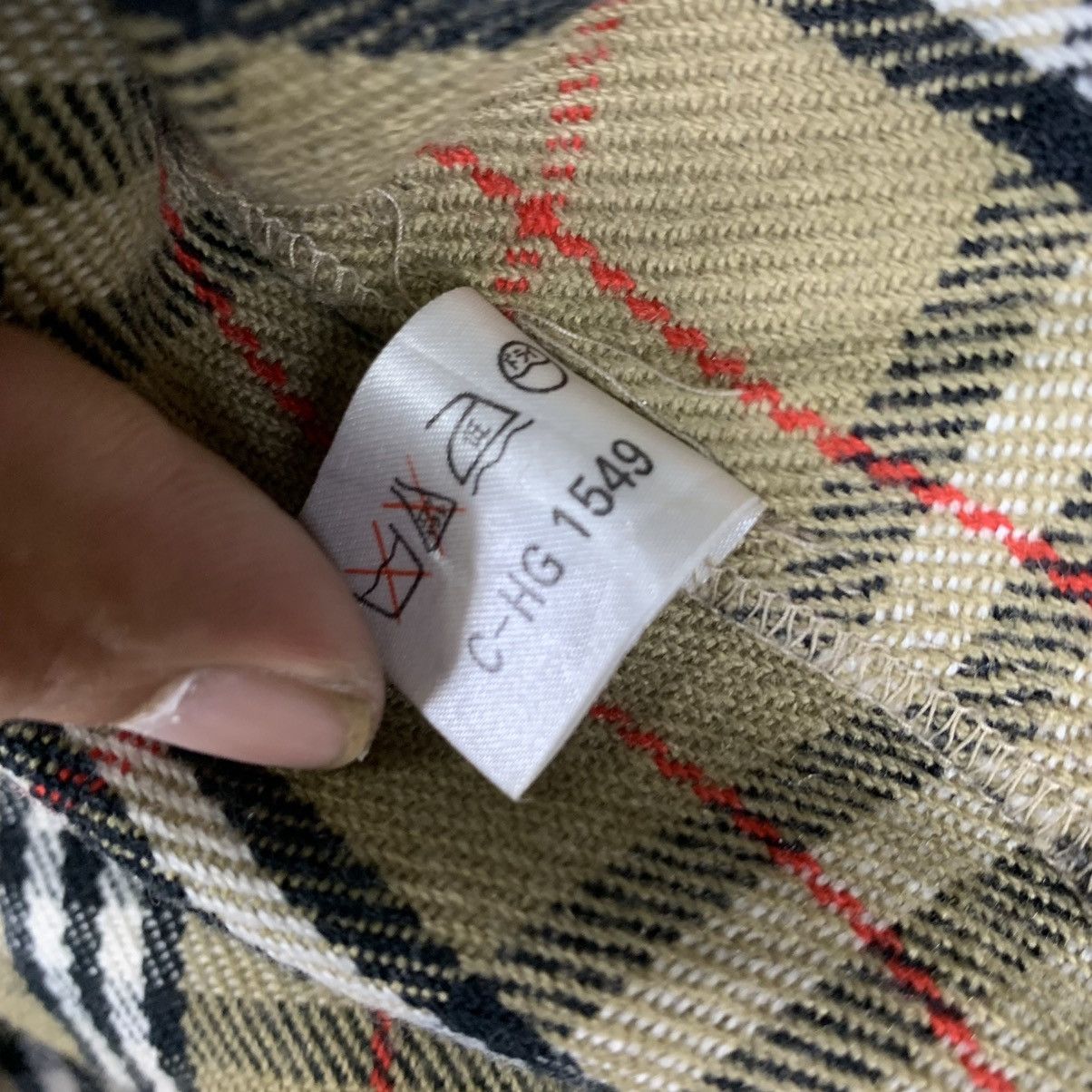 Japanese Brand Vintage Et Roche Like Burberry Nova Check Button Flannel Size US M / EU 48-50 / 2 - 6 Thumbnail