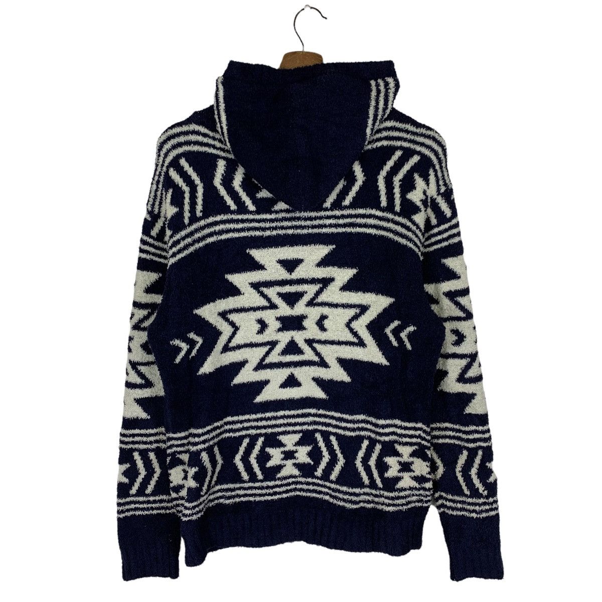 Homespun Knitwear Cubic Sugar Hoodie Native Bandana Knitwear Sweater Size US L / EU 52-54 / 3 - 6 Thumbnail