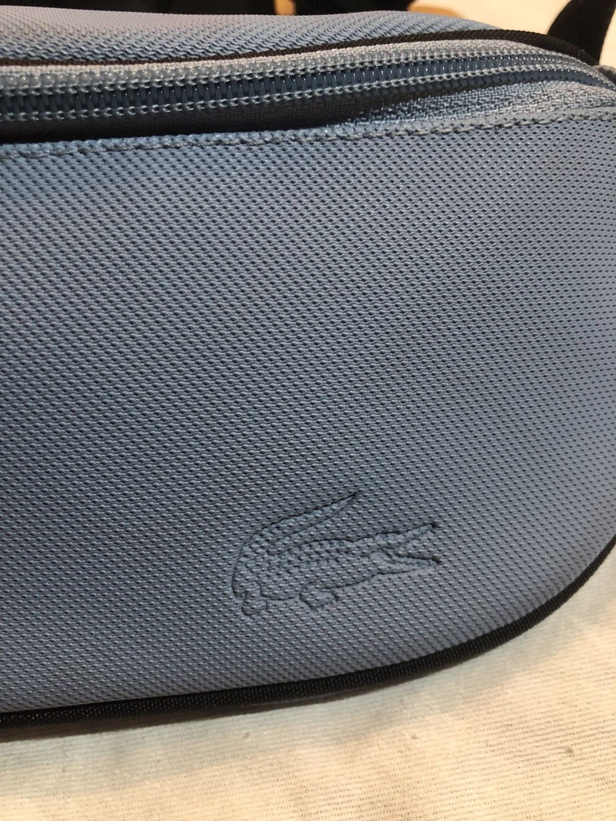 Lacoste Lacoste Fanny Pack Waist Sling Bag Vintage Light Blue Size ONE SIZE - 4 Thumbnail
