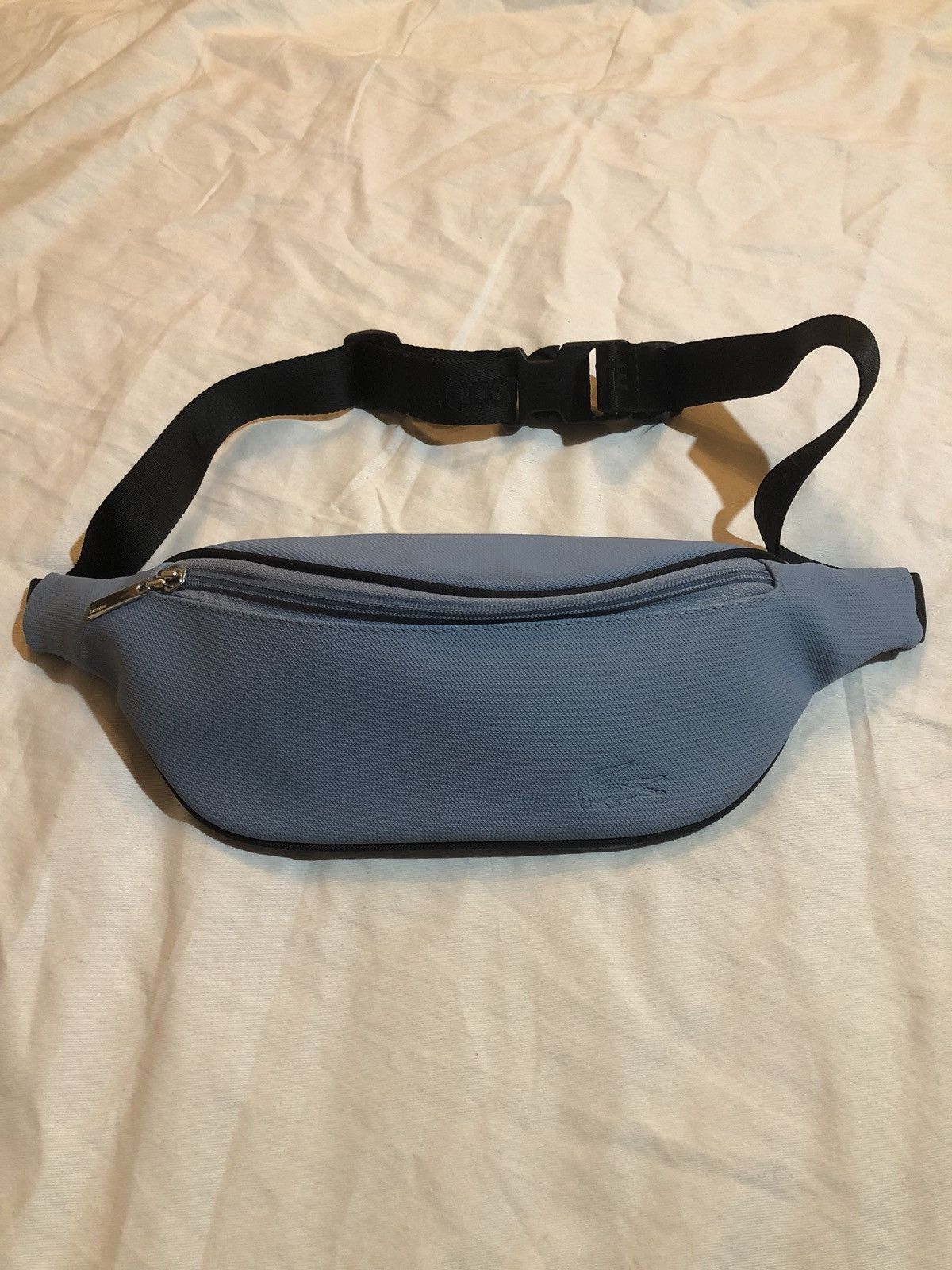 Lacoste Lacoste Fanny Pack Waist Sling Bag Vintage Light Blue Size ONE SIZE - 2 Thumbnail