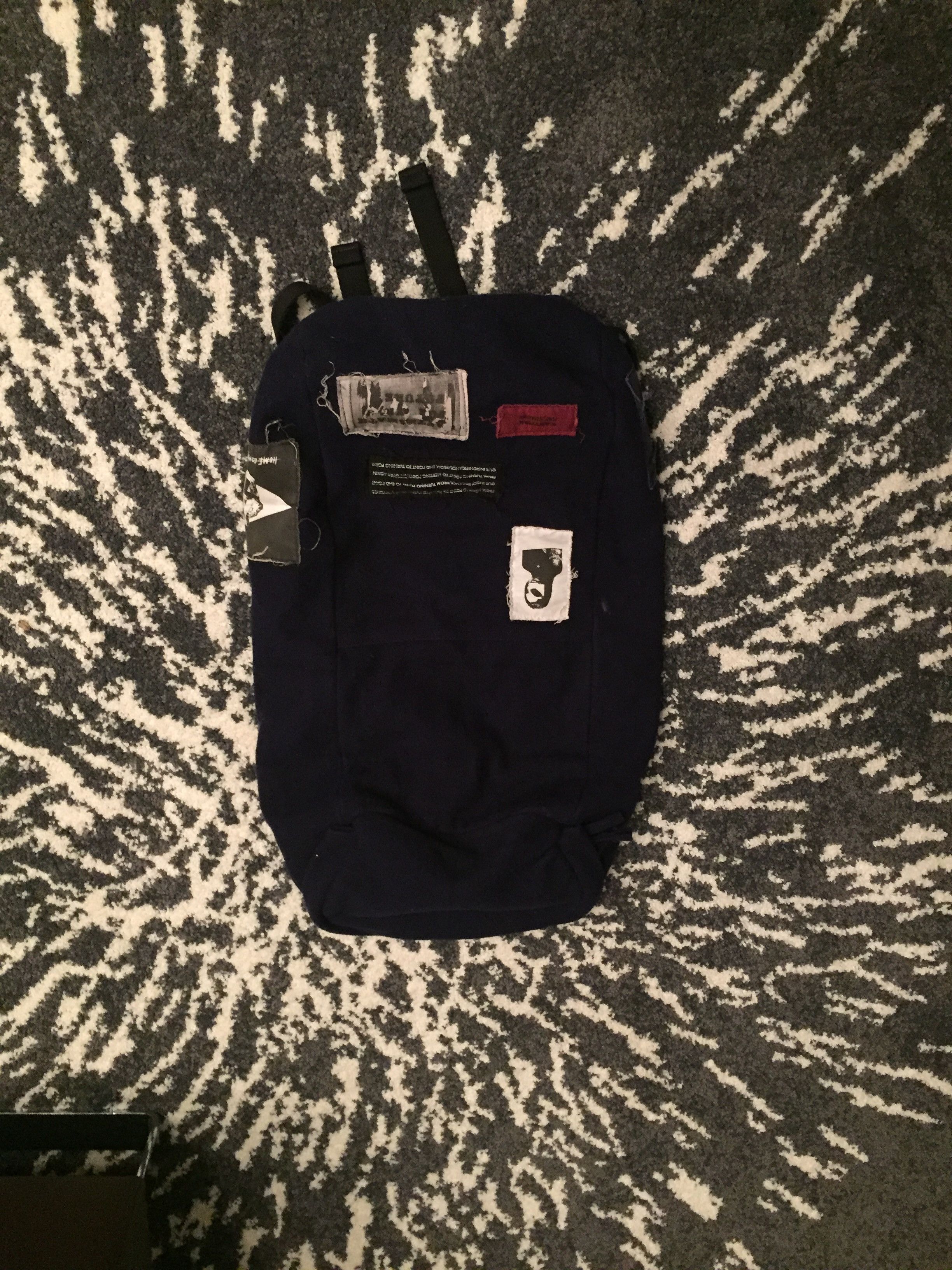 F/W 08 blue backpack