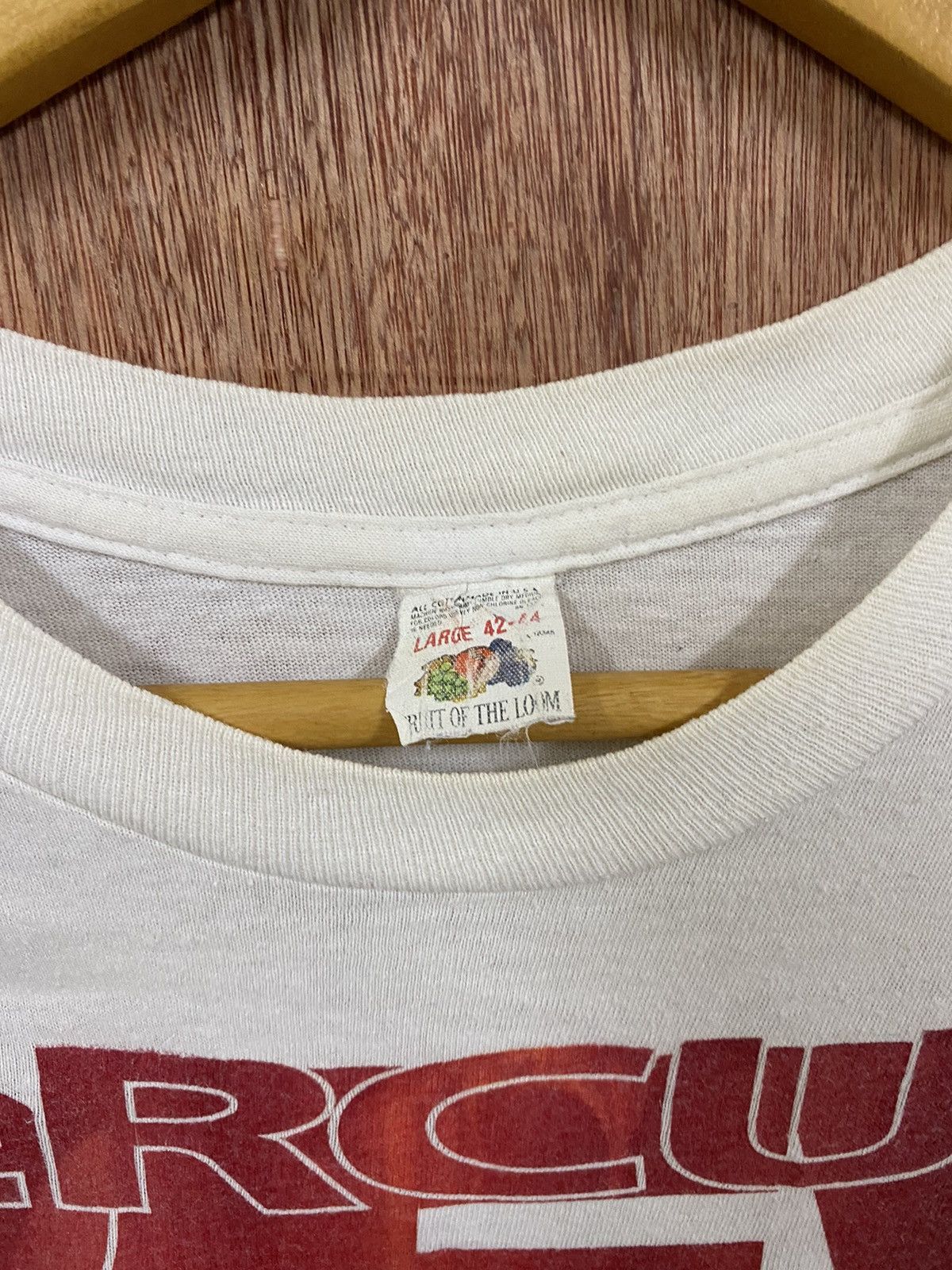 Band Tees vintage 1991 MERCURY REV gangster cigarettes promo t-shirts Size US L / EU 52-54 / 3 - 8 Thumbnail